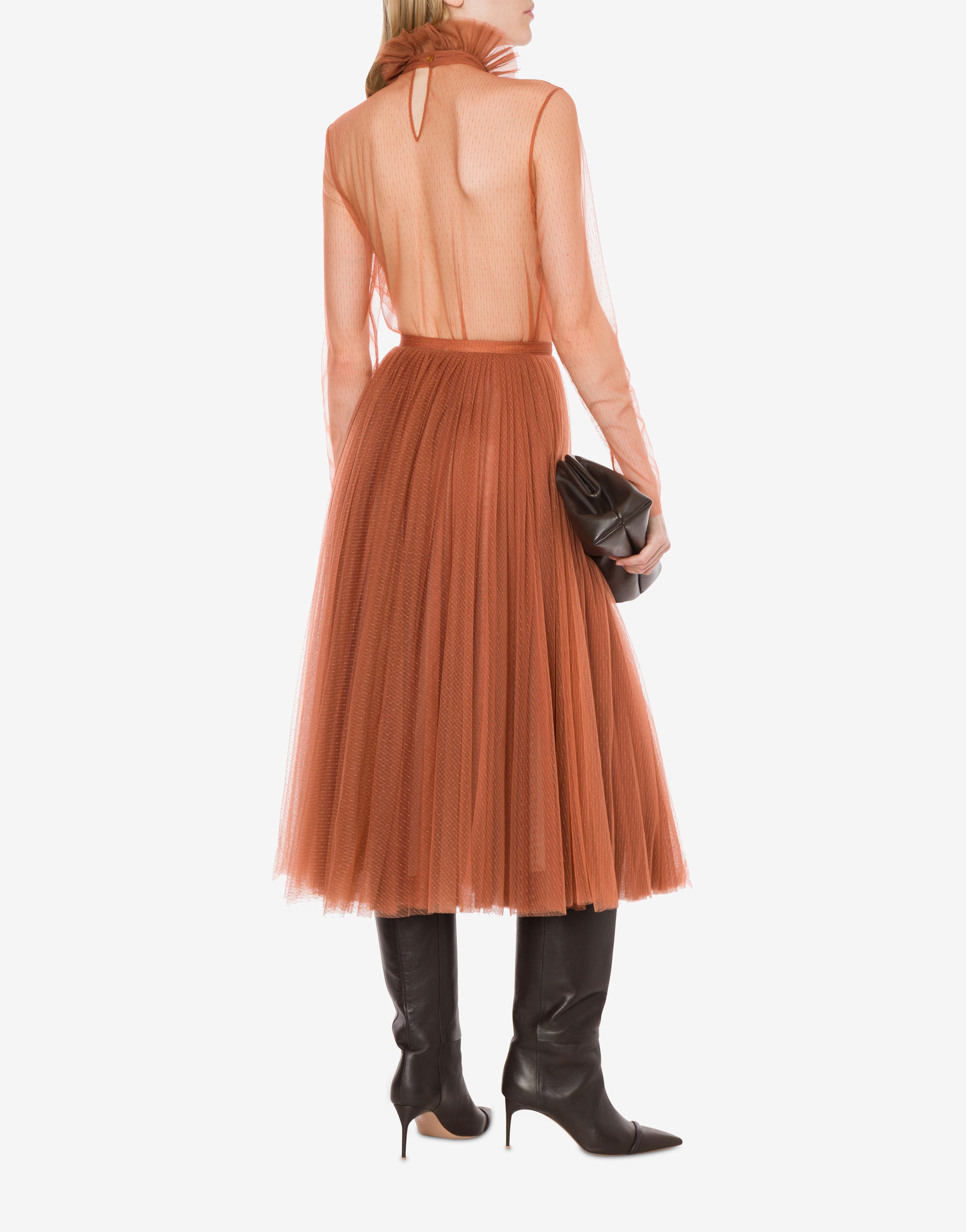 Gonna in tulle Pois d'esprit、mySite、aoinhome