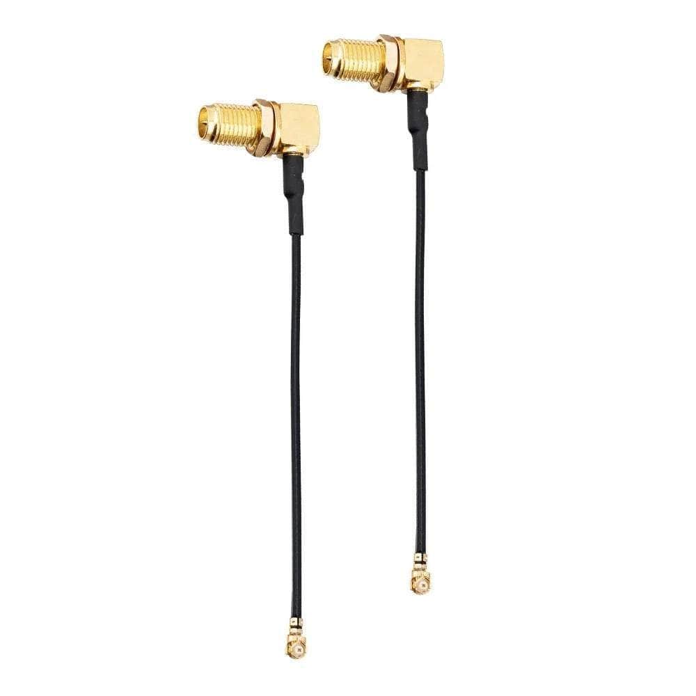  RadioMaster RP-SMA 90 Degree Adapter Set for GX12 Radio (2pcs)、mySite、merchandisen