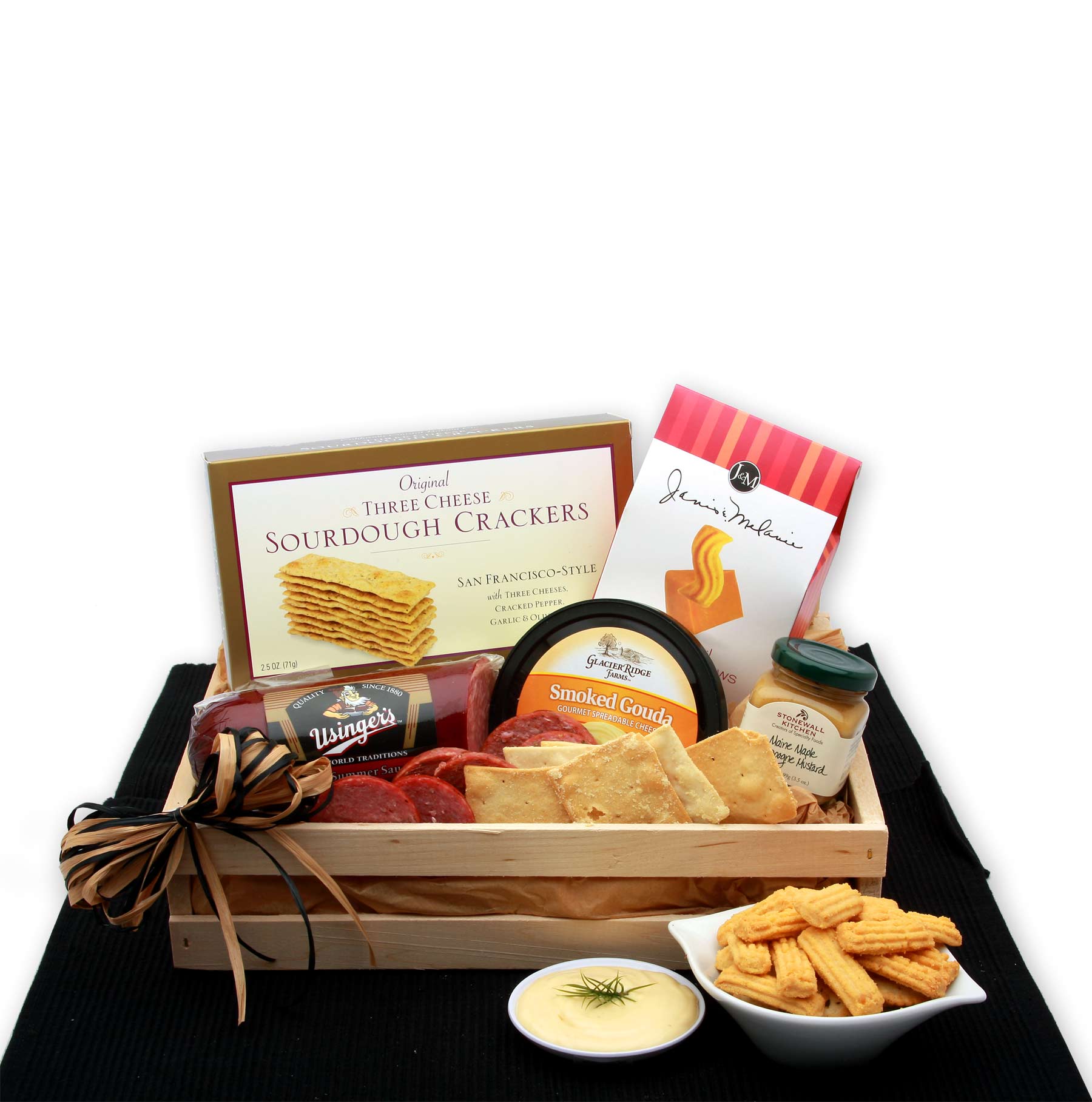 Snackers Delight Meat & Cheese Gift Crate、mySite、camillekostekn