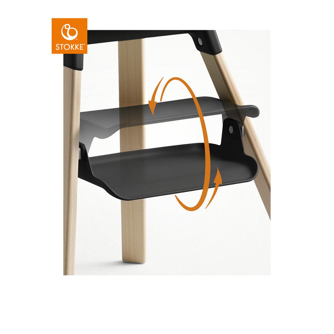  Stokke Clikk Highchair - Black/Natural、mySite、merchandisen