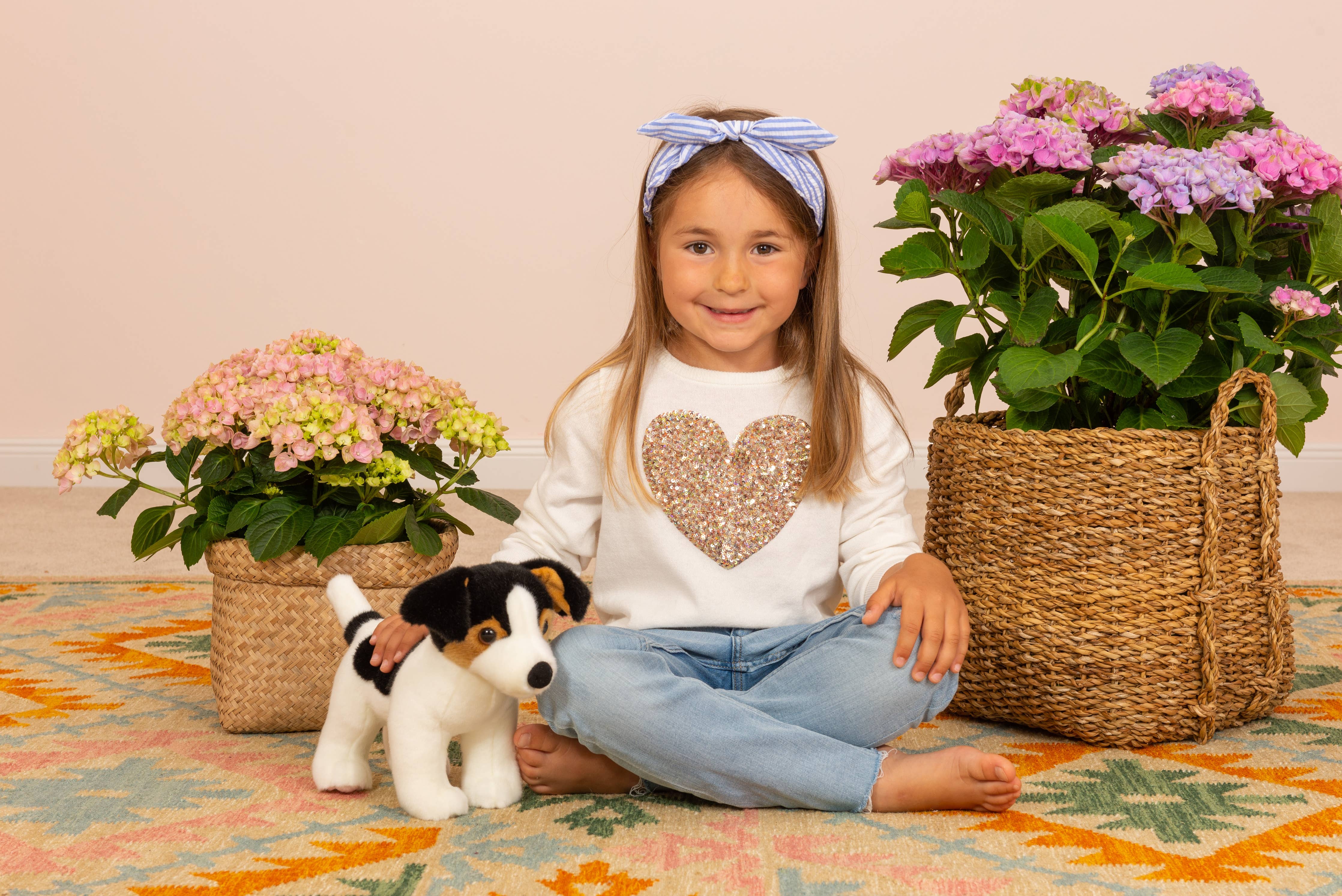 Jack Russell Terrier - plush soft toy by Teddy Hermann、mySite、g9winljtr