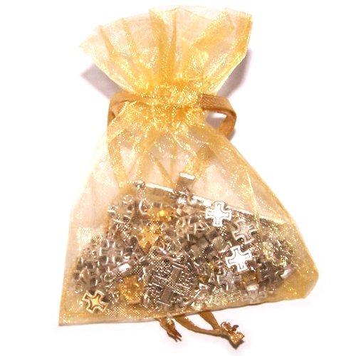  Silver Tone Crosses and wire Rosary - made with Crosses silver tone and gold ...、mySite、elrpsem3k