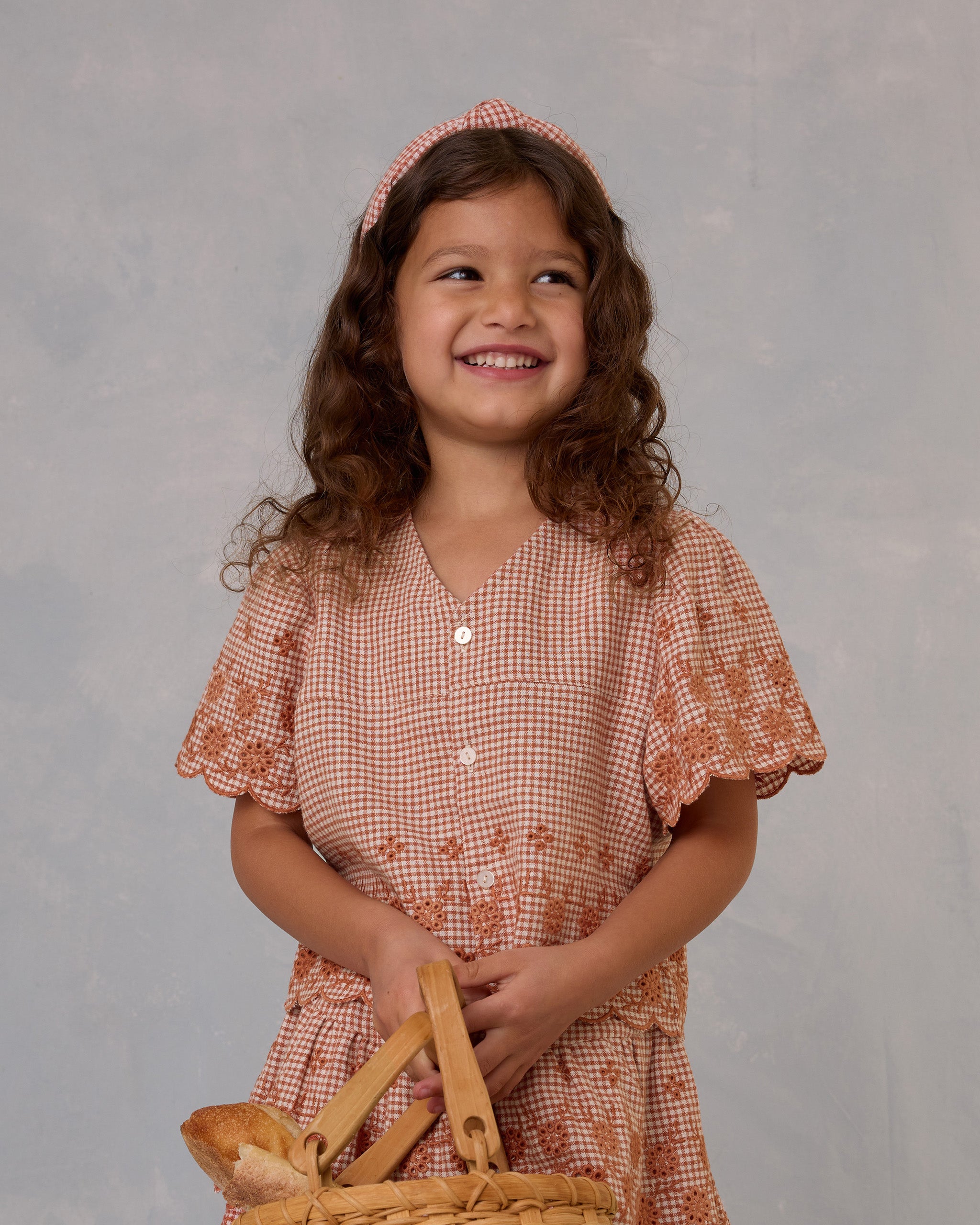  Cleo Top || Poppy Gingham、mySite、layawaytickets