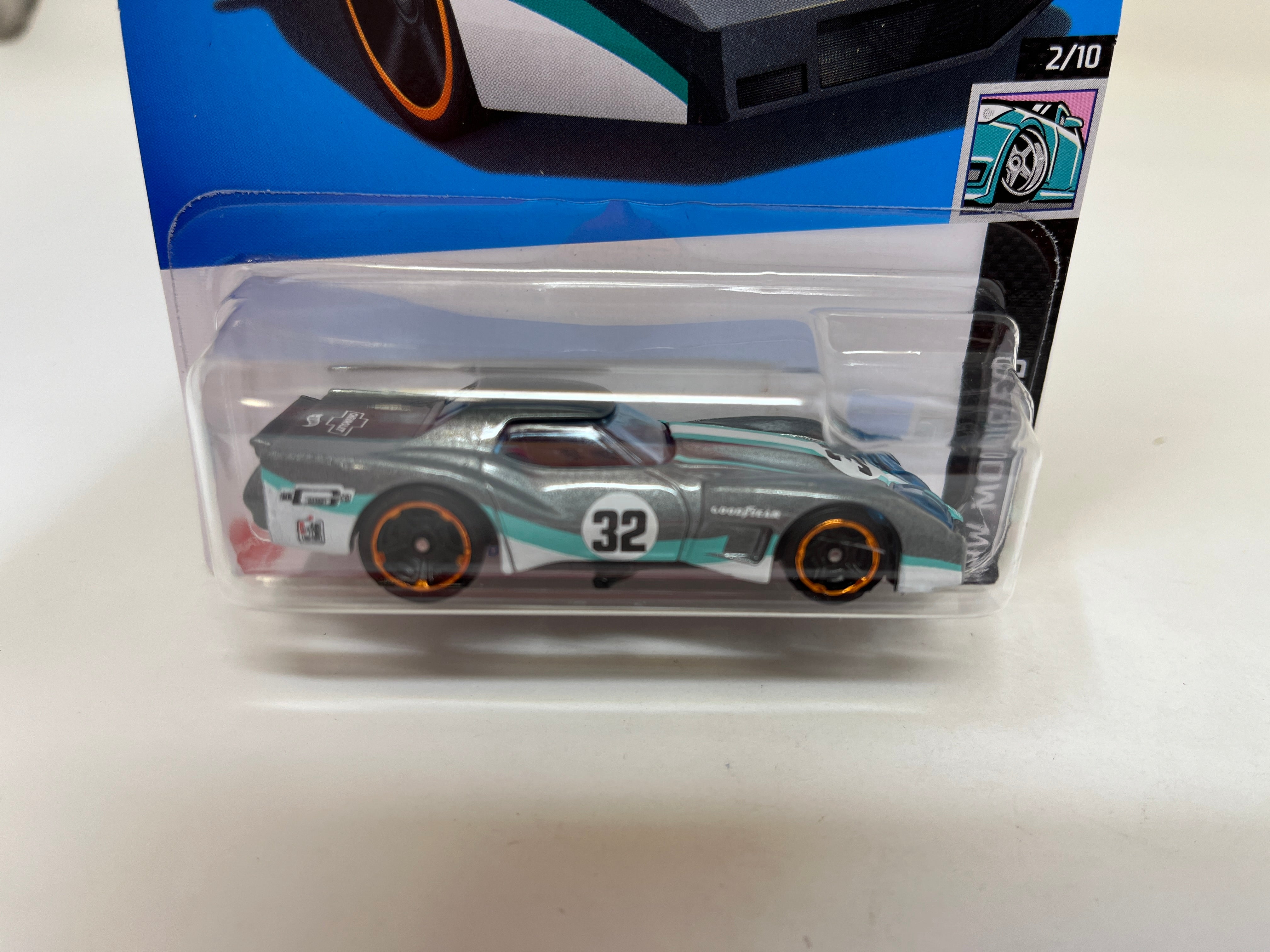 '76 Greenwood Corvette #11 * Grey * 2024 Hot Wheels Case H、mySite、hgirdovlk