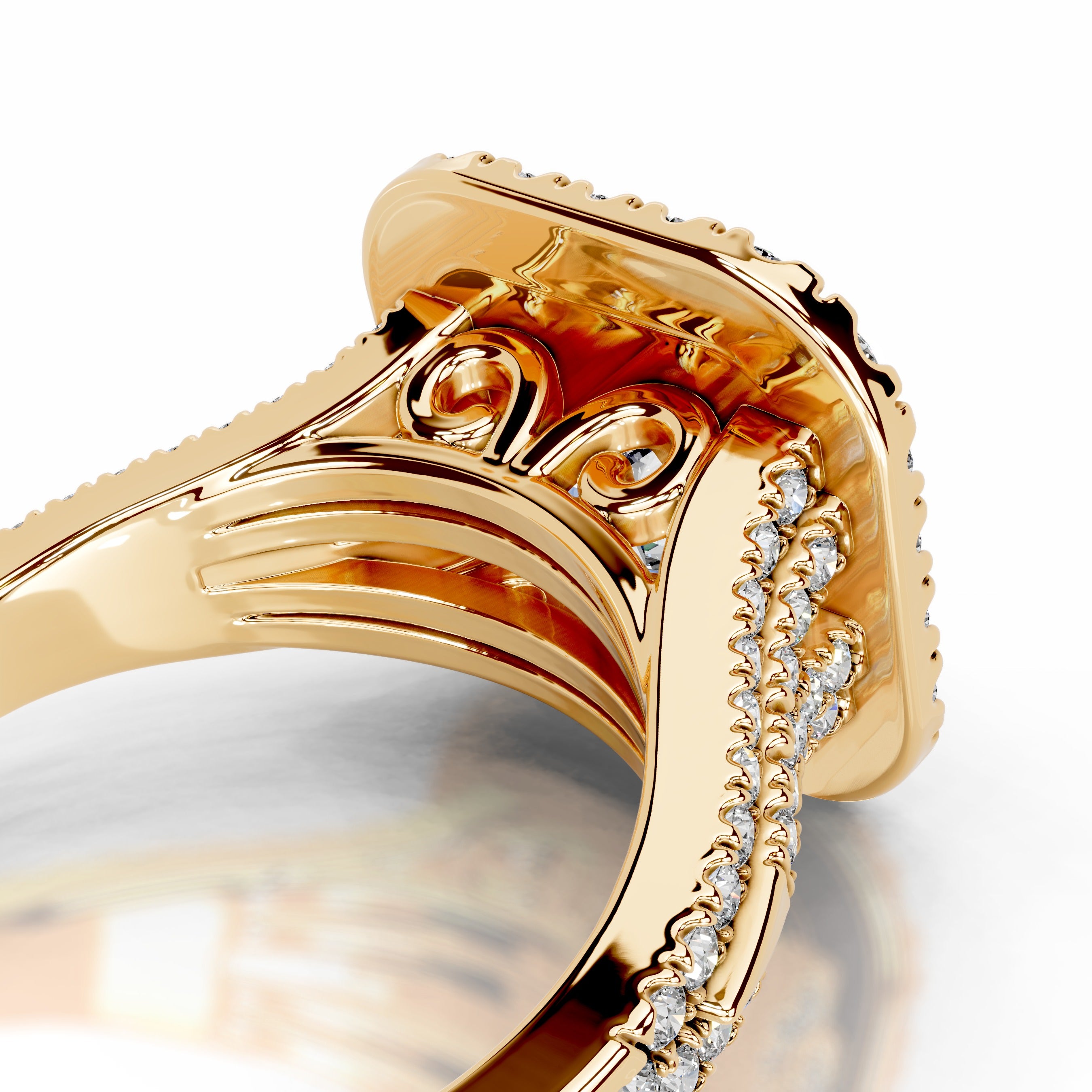 Tainara Lab Grown Diamond Ring - 18K Yellow Gold、mySite、hinf8tx79