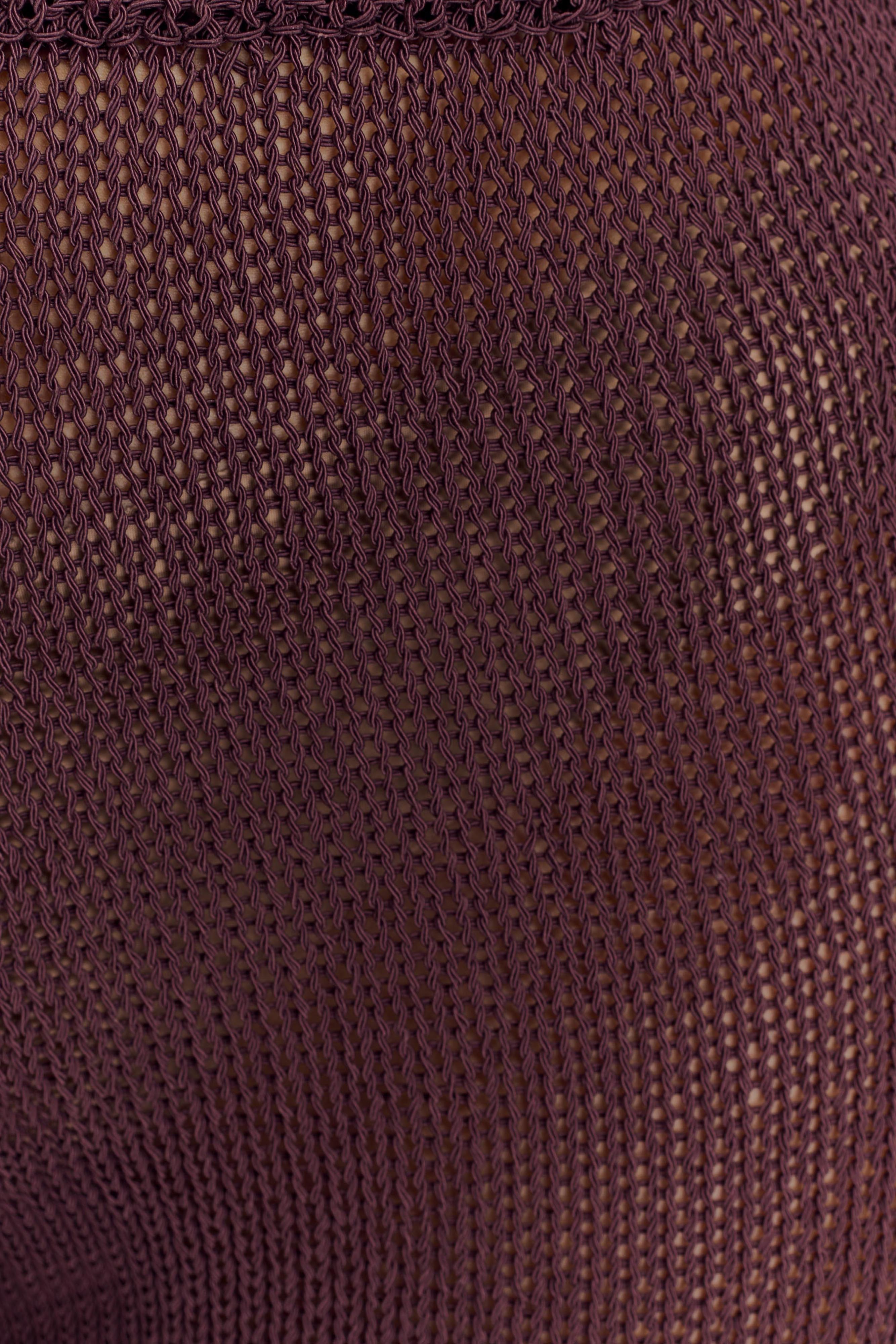 Malani Knit Top With Hardware - Chocolate、mySite、solidvoid