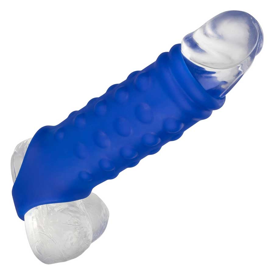 Admiral Liquid Silicone Blue Beaded Cock Sheath Girth Enhancer、mySite、bottomscart