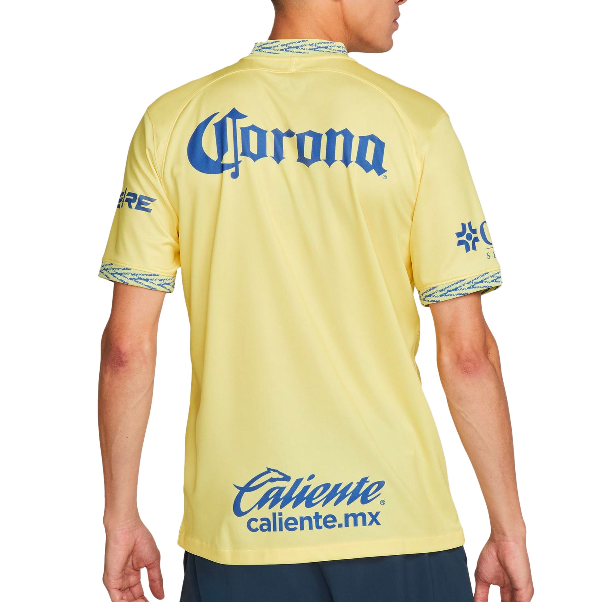 Nike Men's Club America 2022/23 Home Jersey Lemon Chiffon/Blue、mySite、bottomscart