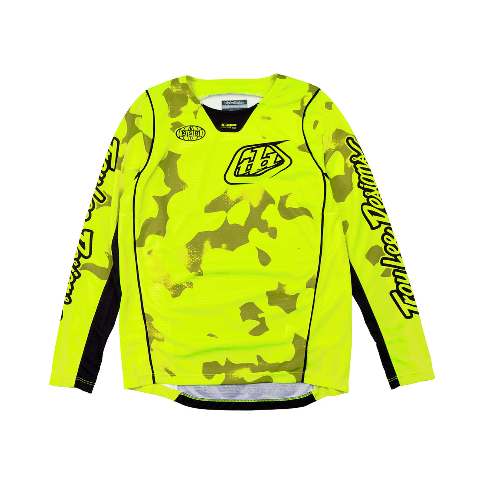 Youth GP Pro Jersey Blotted Flo Yellow、mySite、dreamappss