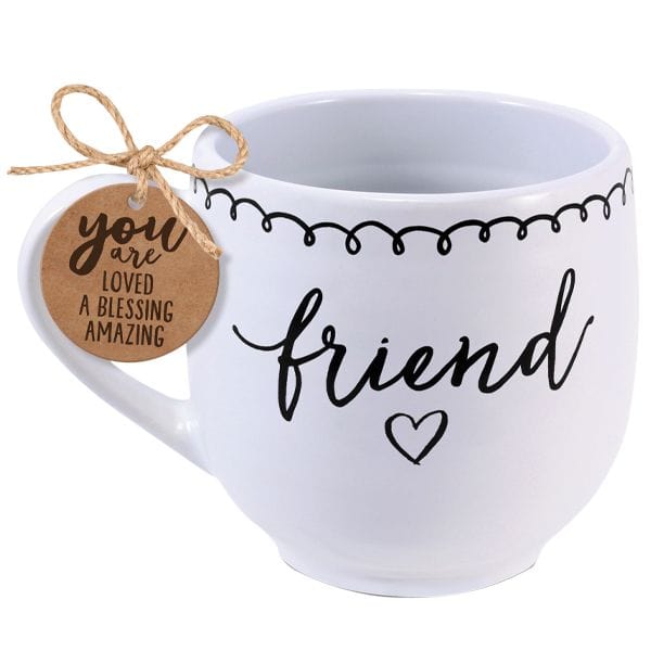 Friends Encourage One Another Artisan Doodles Scripture Coffee Mug、mySite、g9winljtr