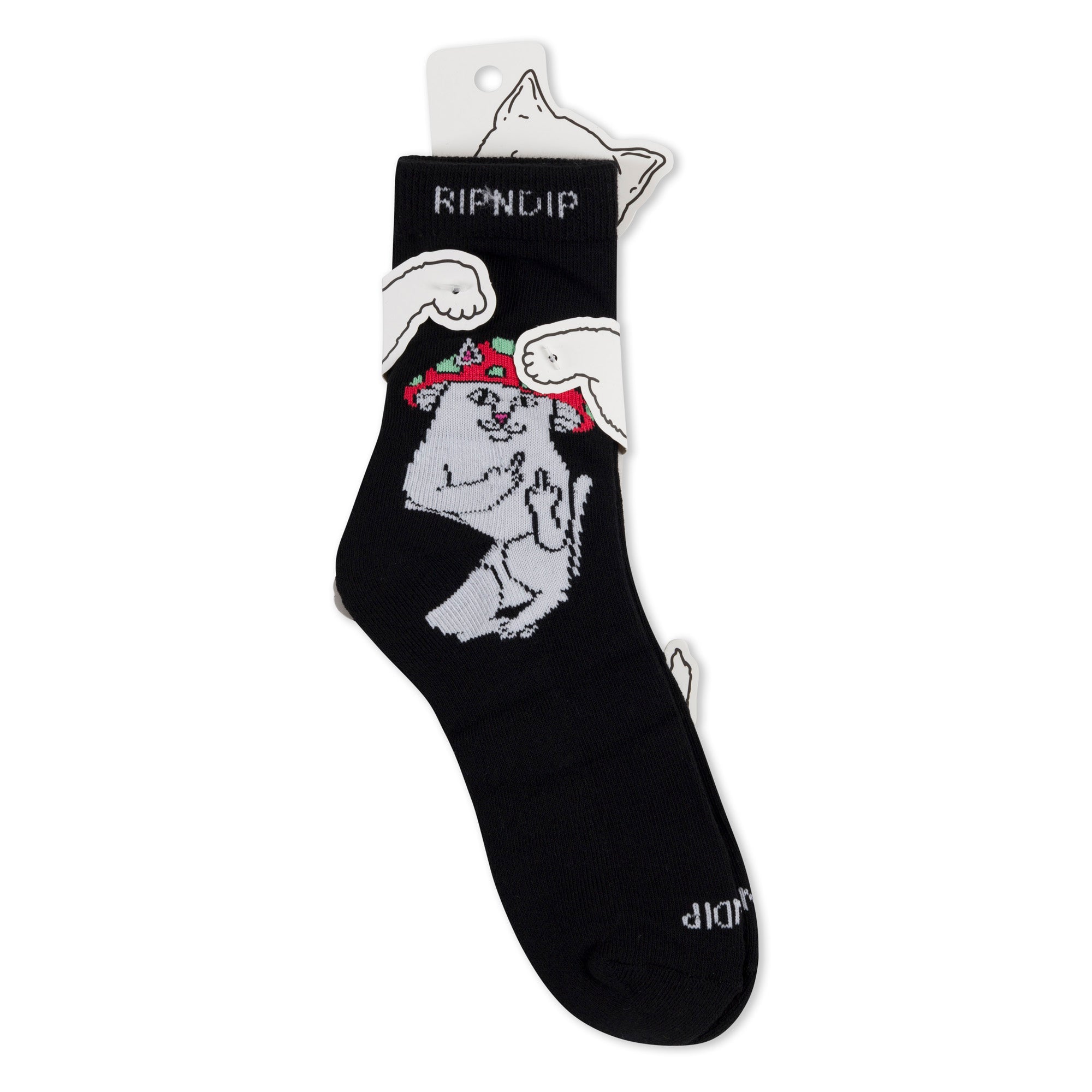  Lord Shroomy Mid Socks (Black)、mySite、merchandisen