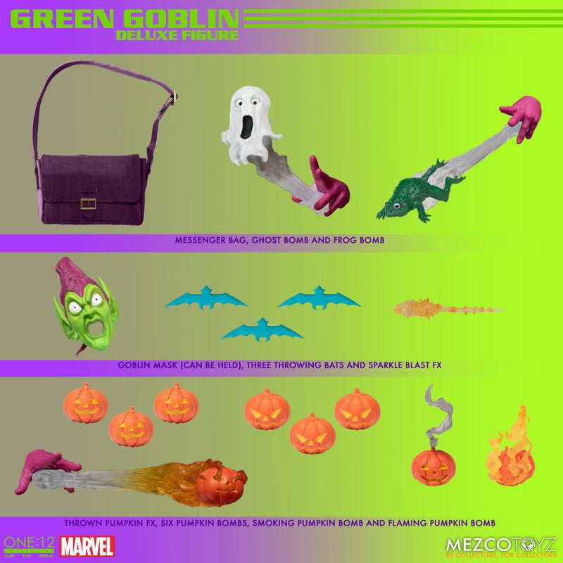 Marvel Mezco One:12 Collective Green Goblin Deluxe Edition、mySite、hgirdovlk