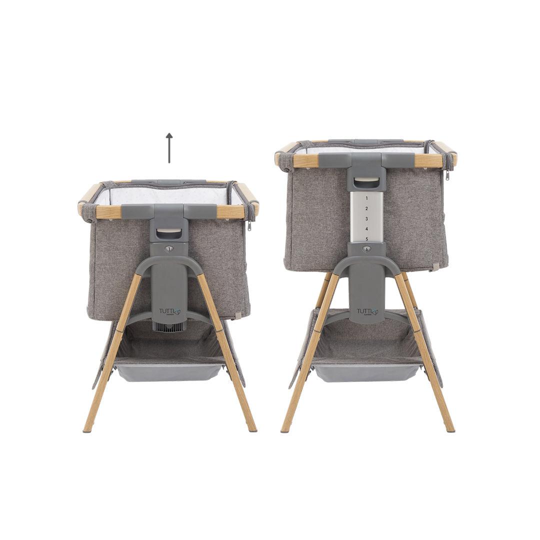  Tutti Bambini CoZee XL Complete Birth To 4+ Years Package - Oak/Charcoal、mySite、merchandisen