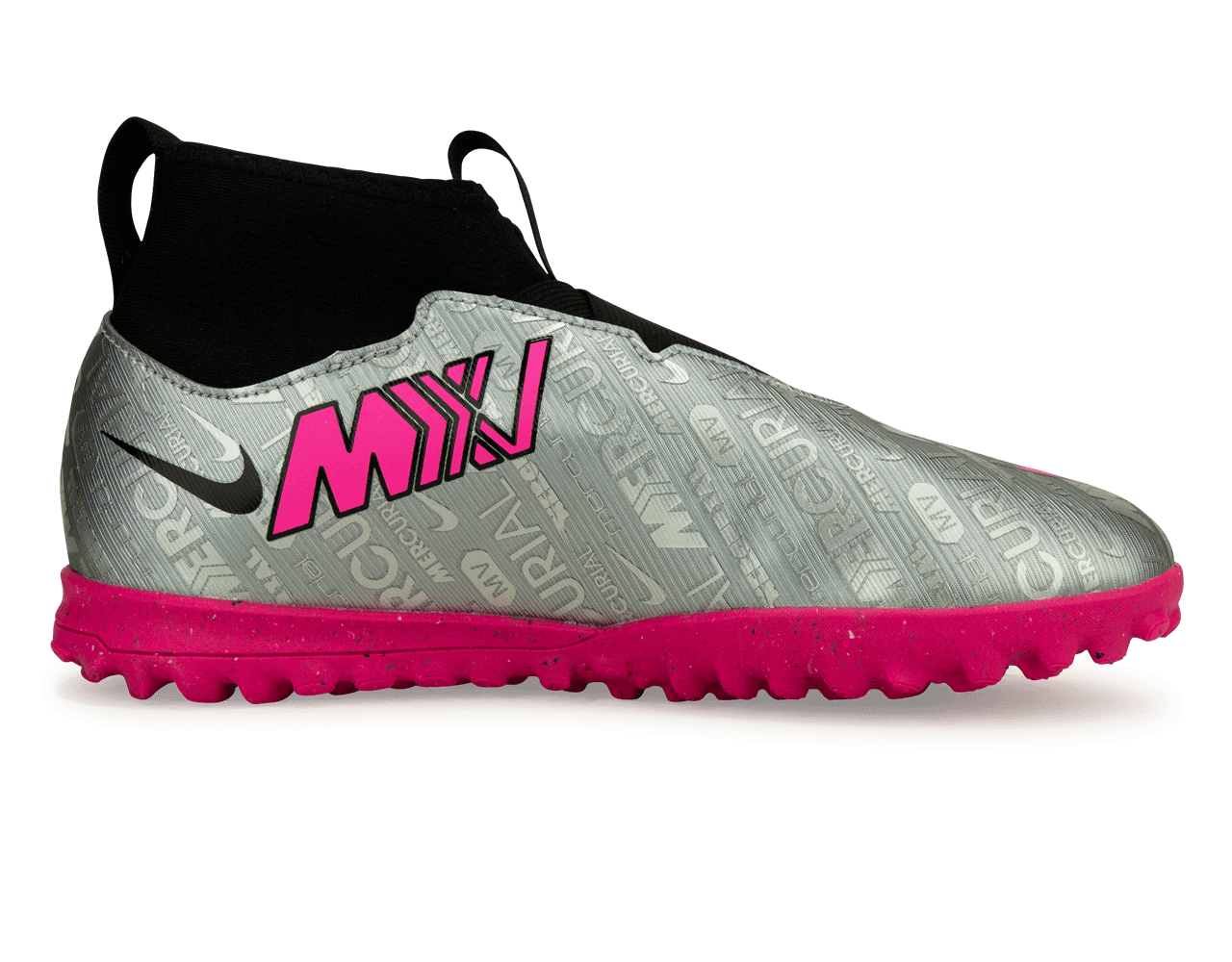 Nike Kids Zoom Mercurial Superfly 9 Academy XXV TF Silver/Black、mySite、noshort