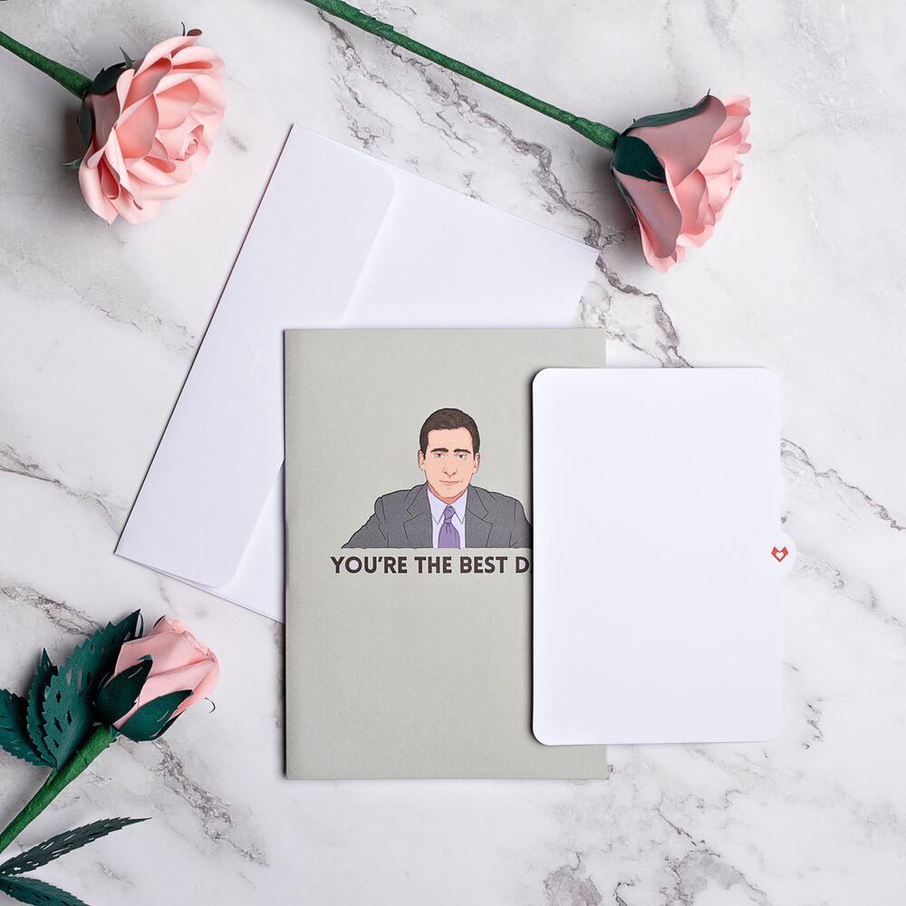 The Office World’s Best Dad Pop-Up Card、mySite、solidvoid