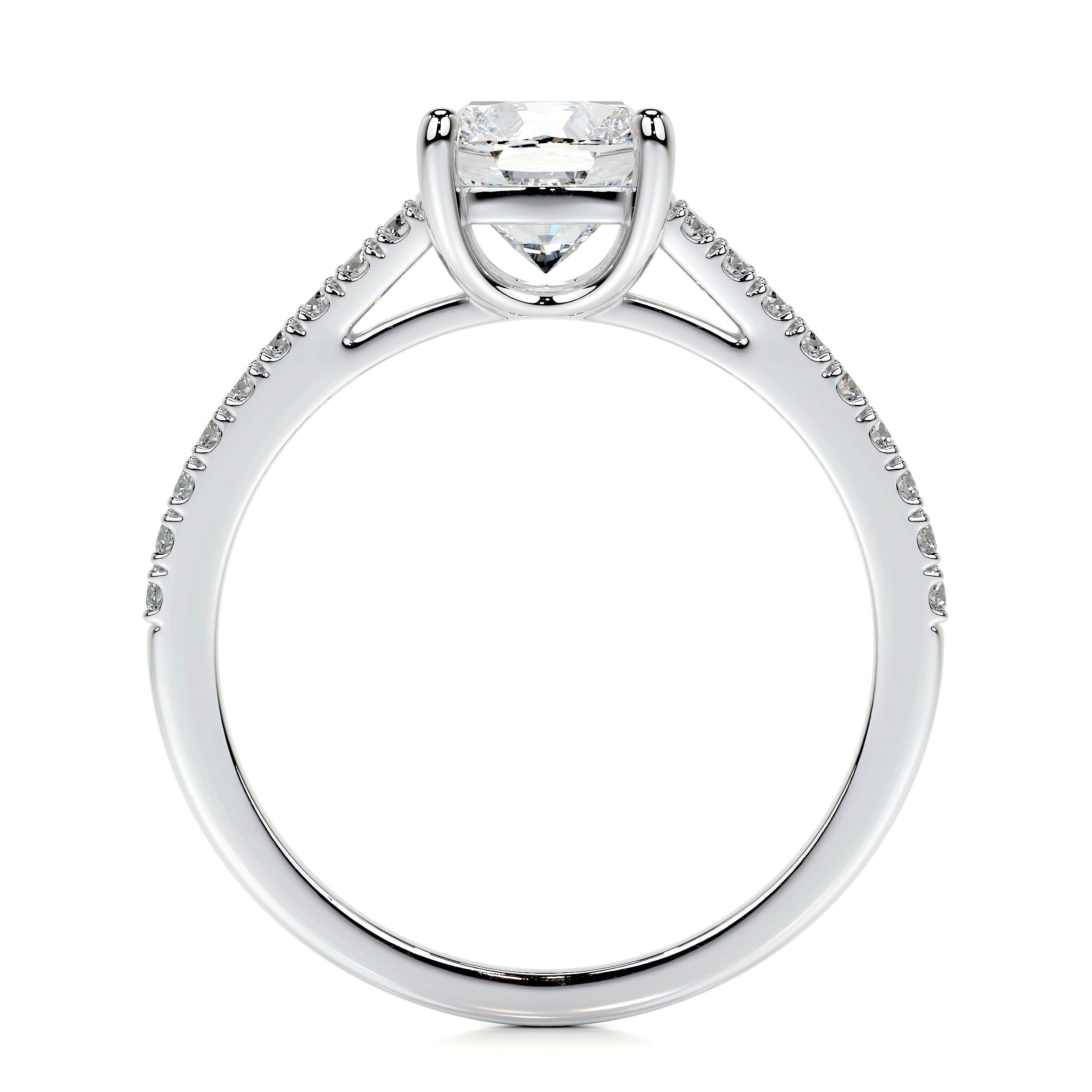 Sadie Lab Grown Diamond Ring -14K White Gold、mySite、hinf8tx79