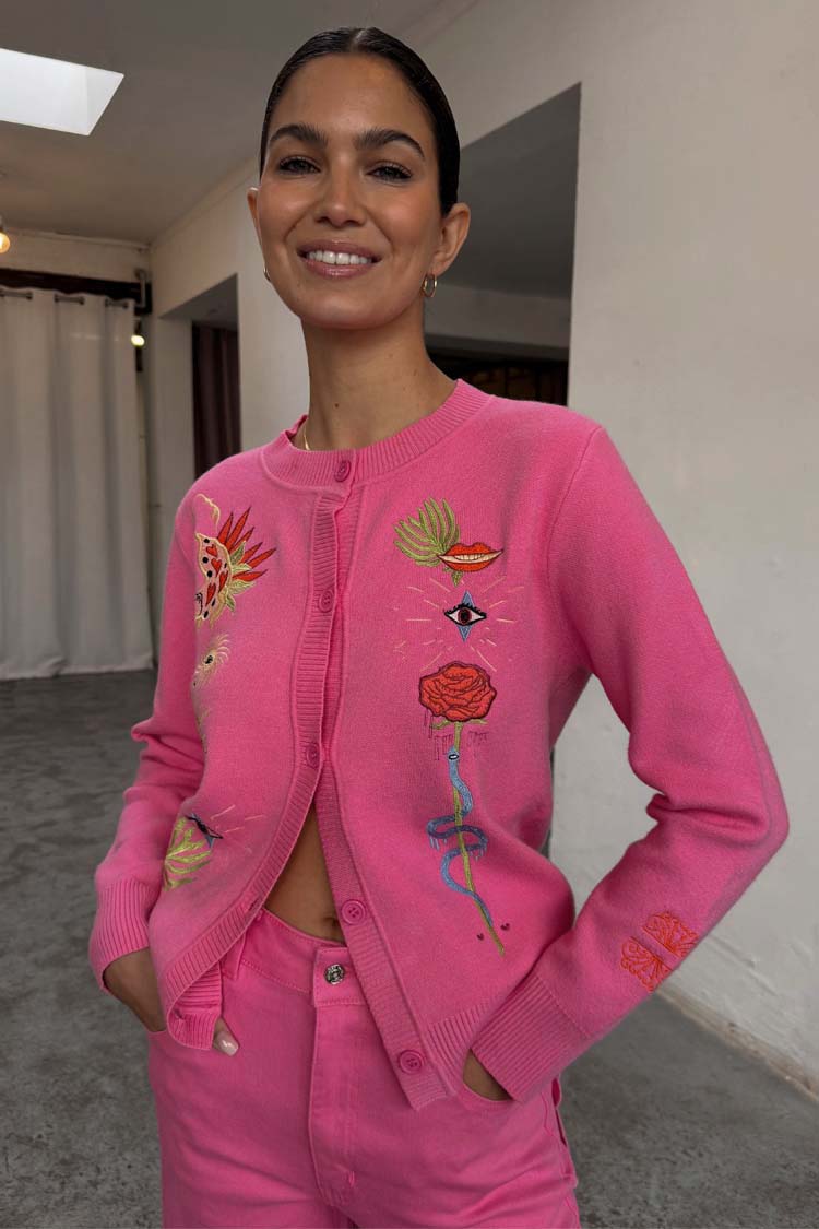 Pink Enchanted Cardigan、mySite、solidvoid