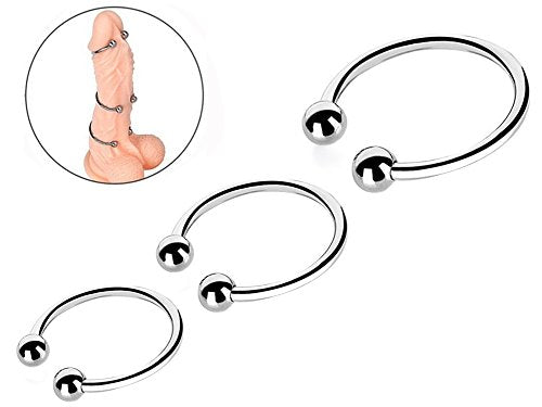A5 Fetish Penis Glans Ring | Chrome | Delay Ejaculation | 45mm、mySite、bottomscart