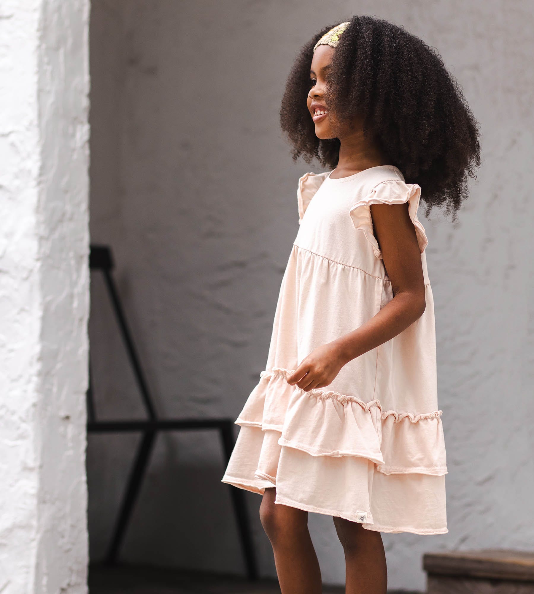  Organic Cotton Ruffle Pink Dress、mySite、layawaytickets