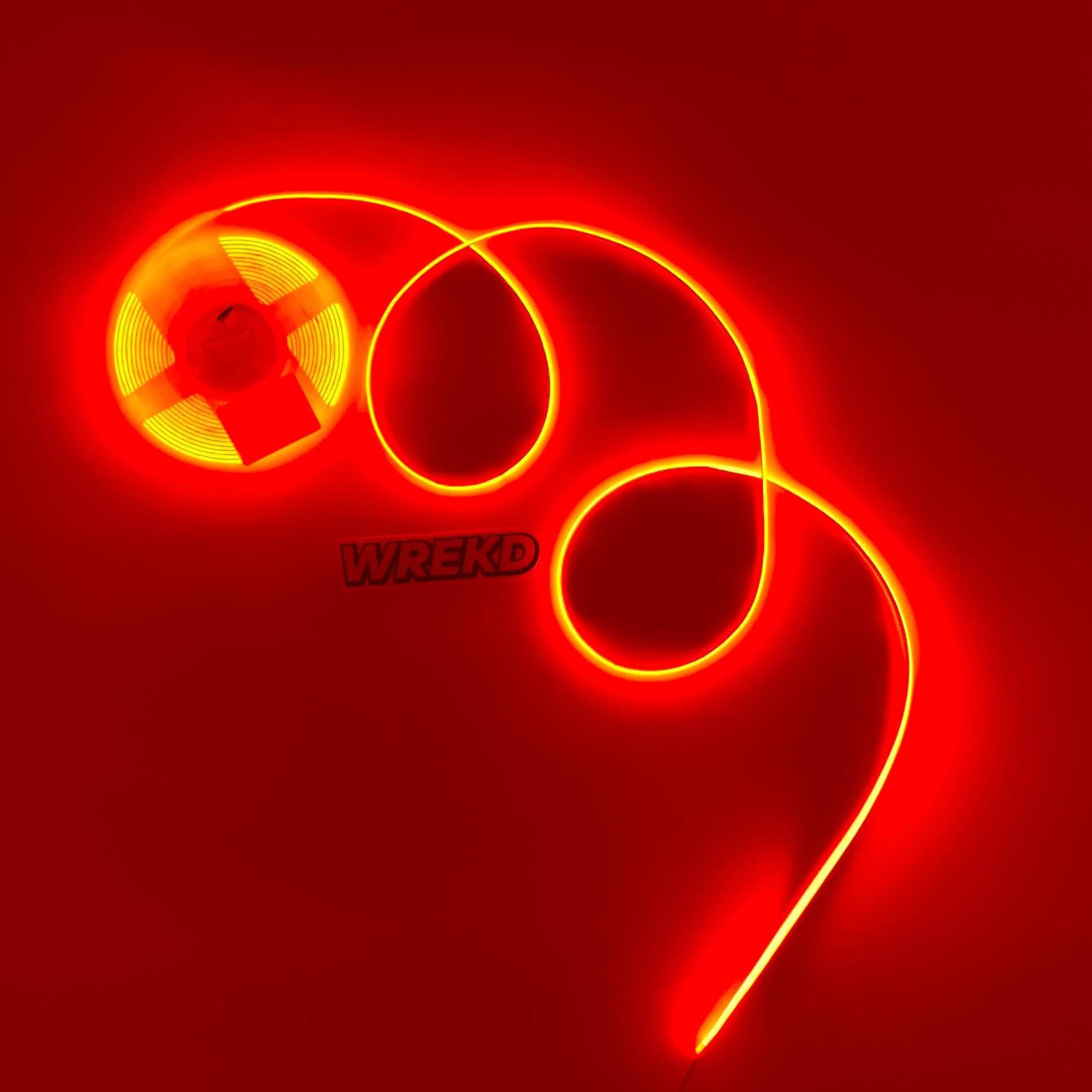  WREKD 5V COB LED 2.7mm Wide Flexible Strip w/ 480LEDs/M - 39 Strip - Choose Color、mySite、merchandisen