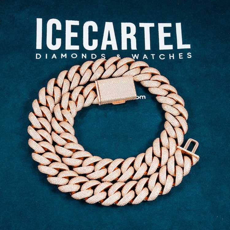 5-Row 20MM Moissanite Cuban Link Chain 14K Gold、mySite、hinf8tx79