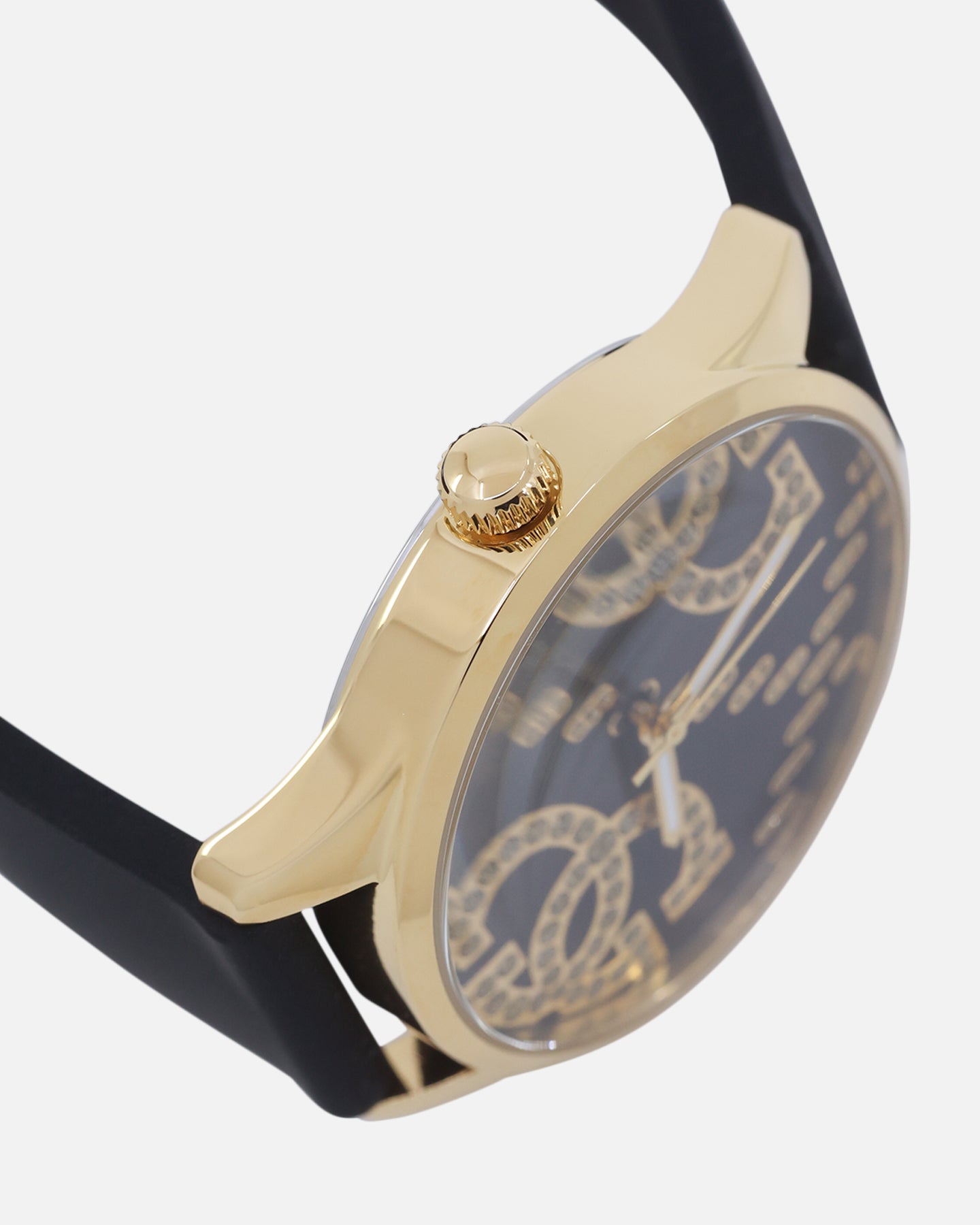 Guess Mainline Women's G Stitch Watch Black/Gold、mySite、zt4zffjzw