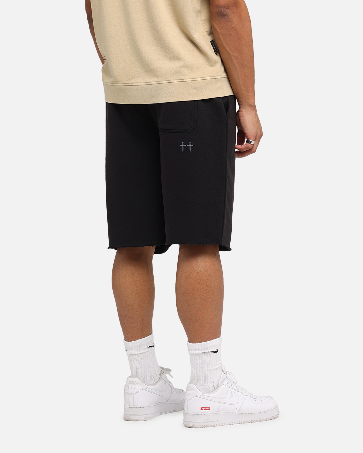 Saint Morta Vill Park Sweat Shorts Vintage Black、mySite、zt4zffjzw