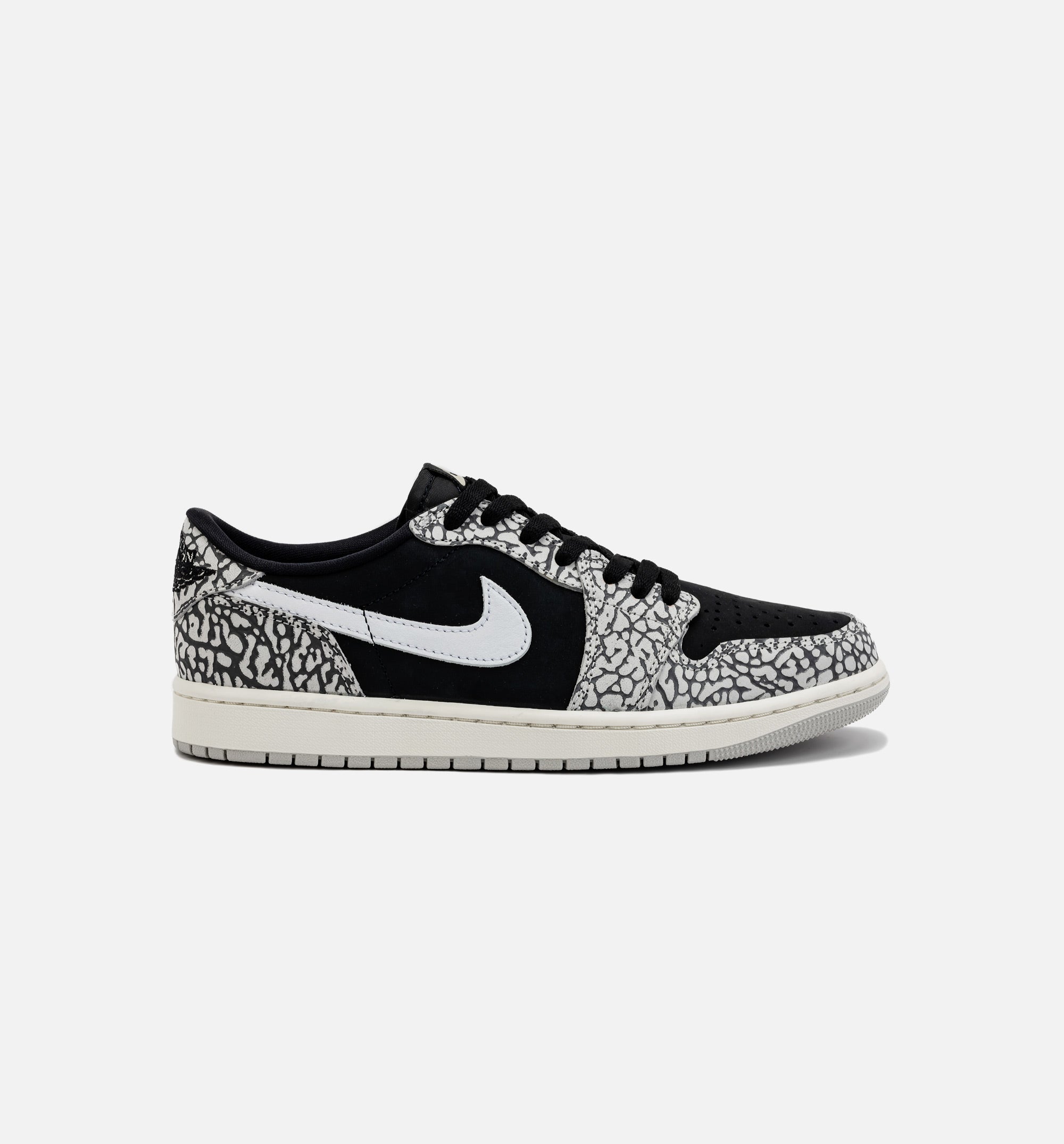 Air Jordan 1 Retro Low OG Black Cement Mens Lifestyle Shoe - Black/Grey、mySite、dreamappss