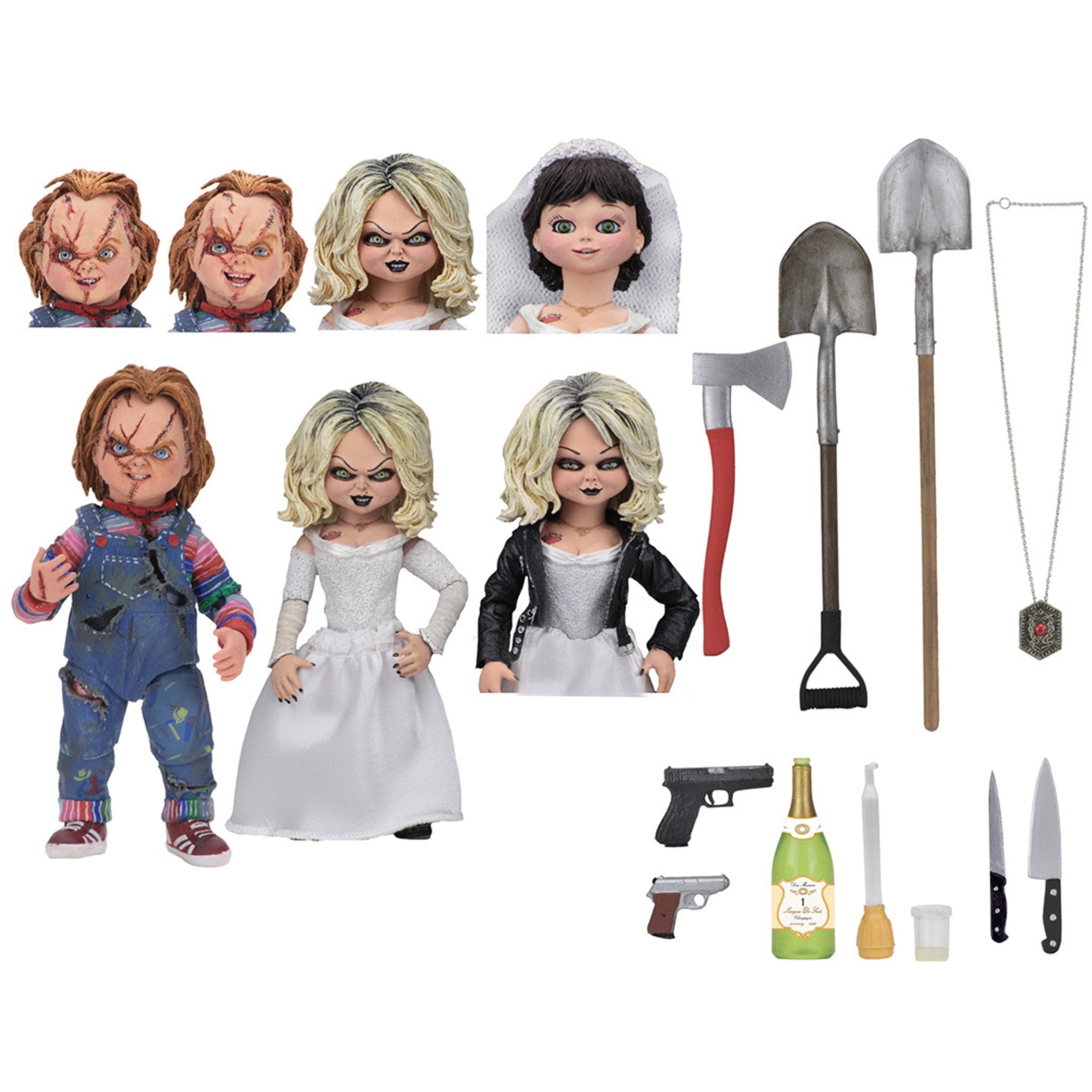 NECA Ultimate Chucky & Tiffany 2-Pack (7 Scale)、mySite、hgirdovlk