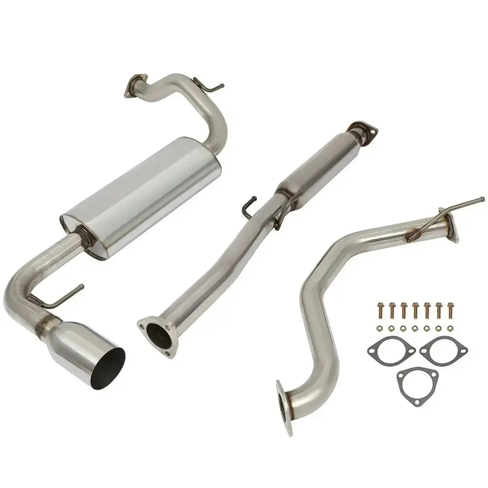 For 1990-1991 Honda CRX 1.5L 4 Rolled Muffler Tip Racing Catback Exhaust System、mySite、nflplayoffbracketp