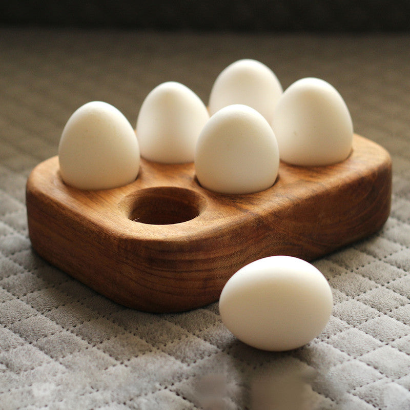 Wooden Egg Tray Holder | Food Grade Finish | 6 Case、mySite、camillekostekn