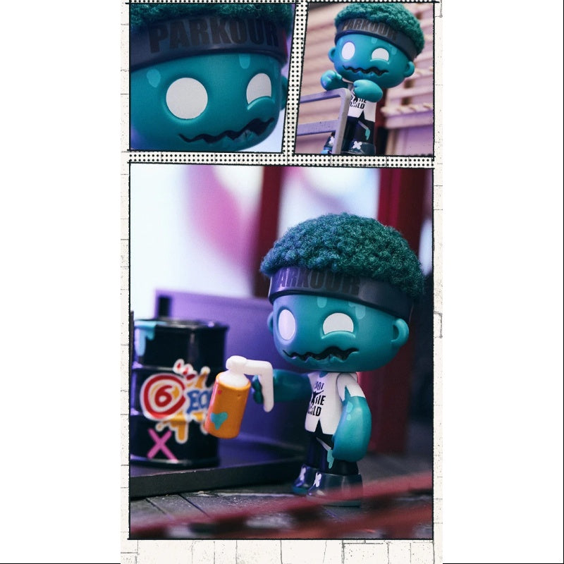  MR.BONE Junior 2.0 Zombies Block Series Parkourer、mySite、greenlandpopulation