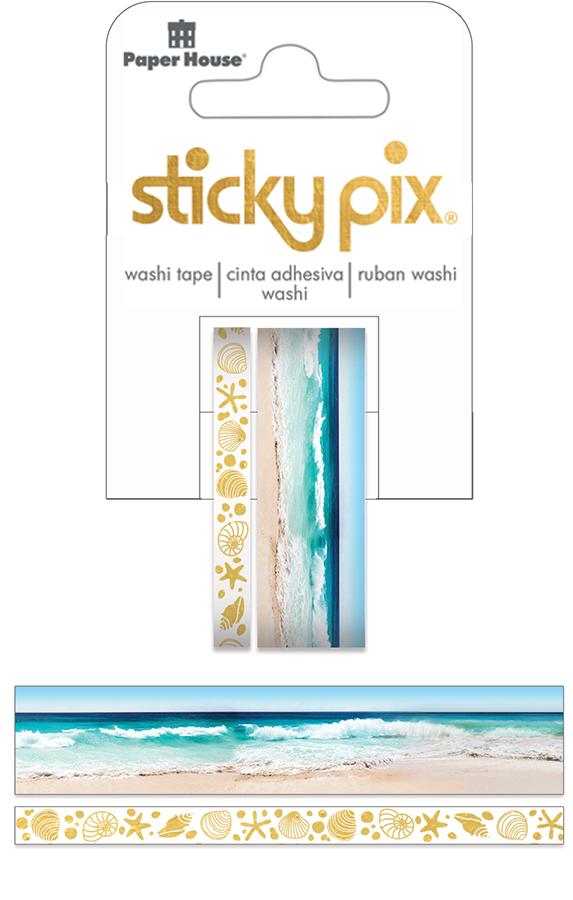  Washi Tape Set - Beach、mySite、ghnorth