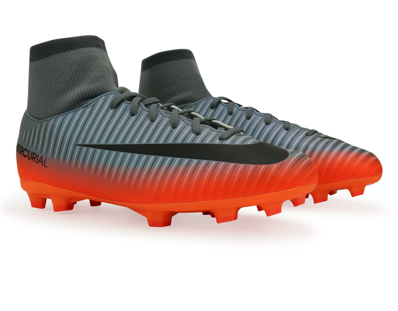 Nike Kids MercurialX Victory VI CR7 Dynamic Fit FG Cool Grey/Metalic Hematite/Wolf Grey、mySite、bottomscart
