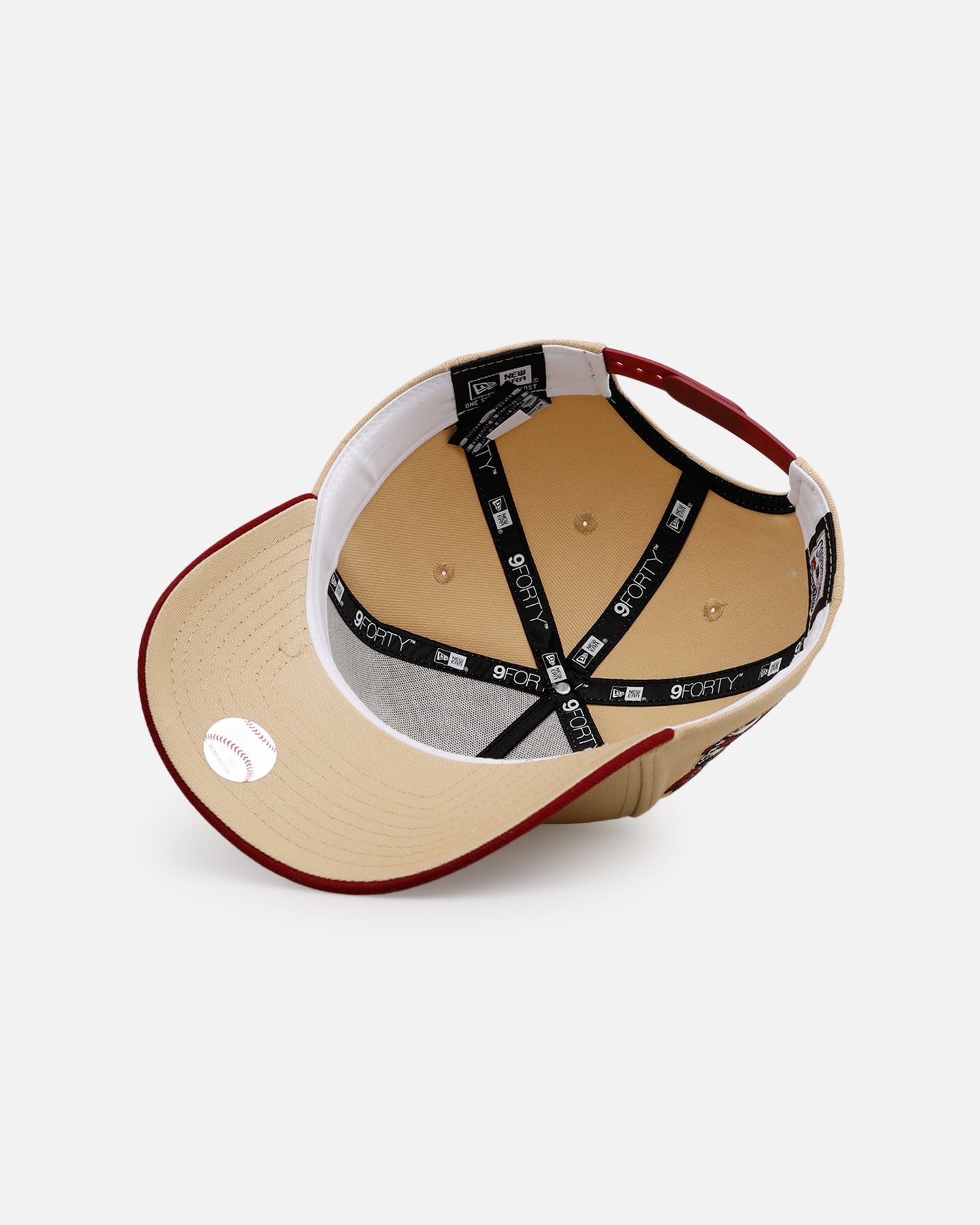 New Era Atlanta Braves 'Vintage' 9FORTY A-Frame Snapback Vegas Gold、mySite、zt4zffjzw