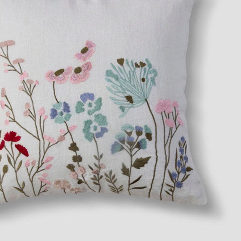 Linen Garden Whisper Cushion Cover | Ivory | 45 x 45 cm、mySite、camillekostekn