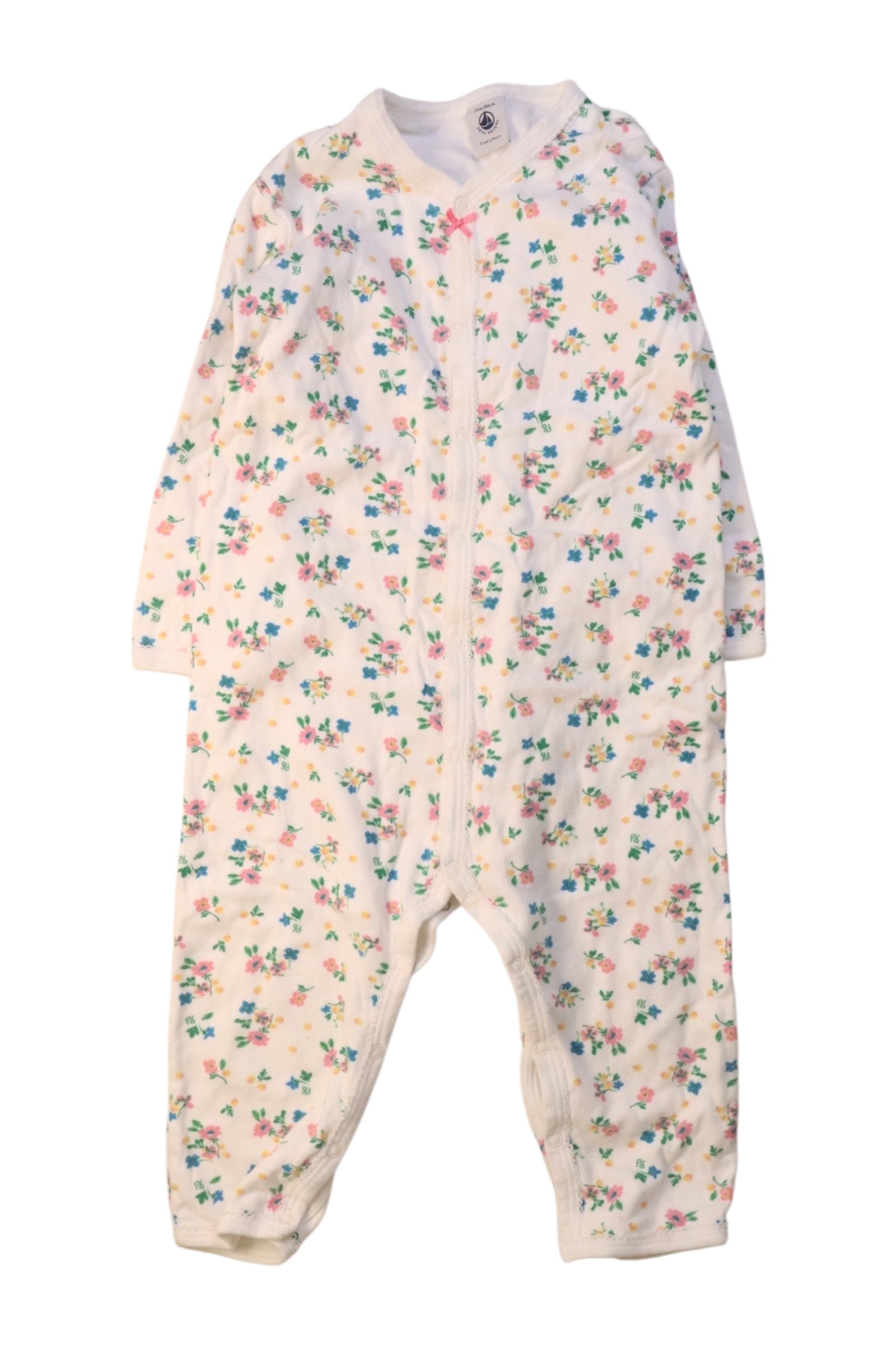 Petit Bateau Floral Onesie 2T、mySite、g9winljtr