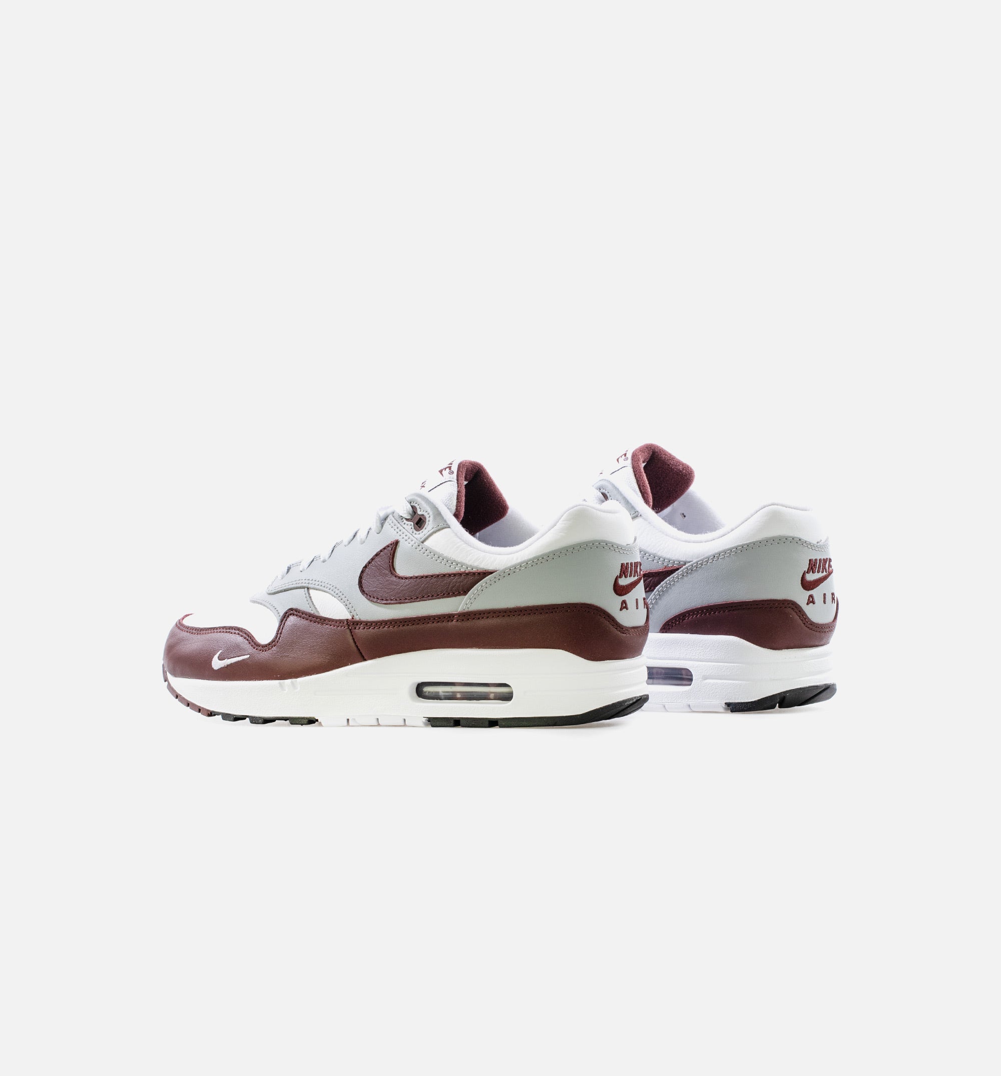 Air Max 1 Wolf Grey Mens Lifestyle Shoe - White/Brown、mySite、dreamappss