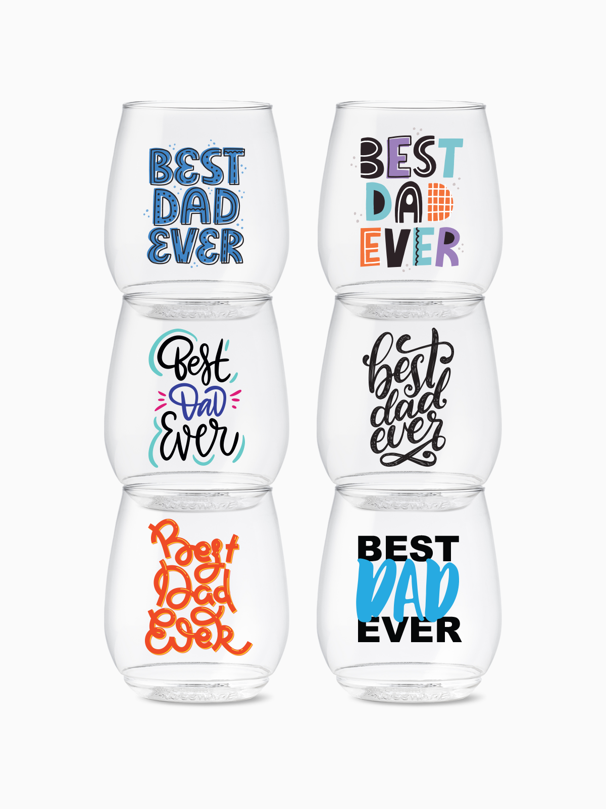 Best Dad Ever - POP 14oz Vino、mySite、camillekostekn