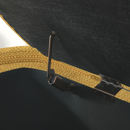 Linen Fabric Upholstered Bench with Large Storage Space for the Living Room, Entryway and Bedroom,Beige,( 51.5''x20.5''x17'' )、、casual