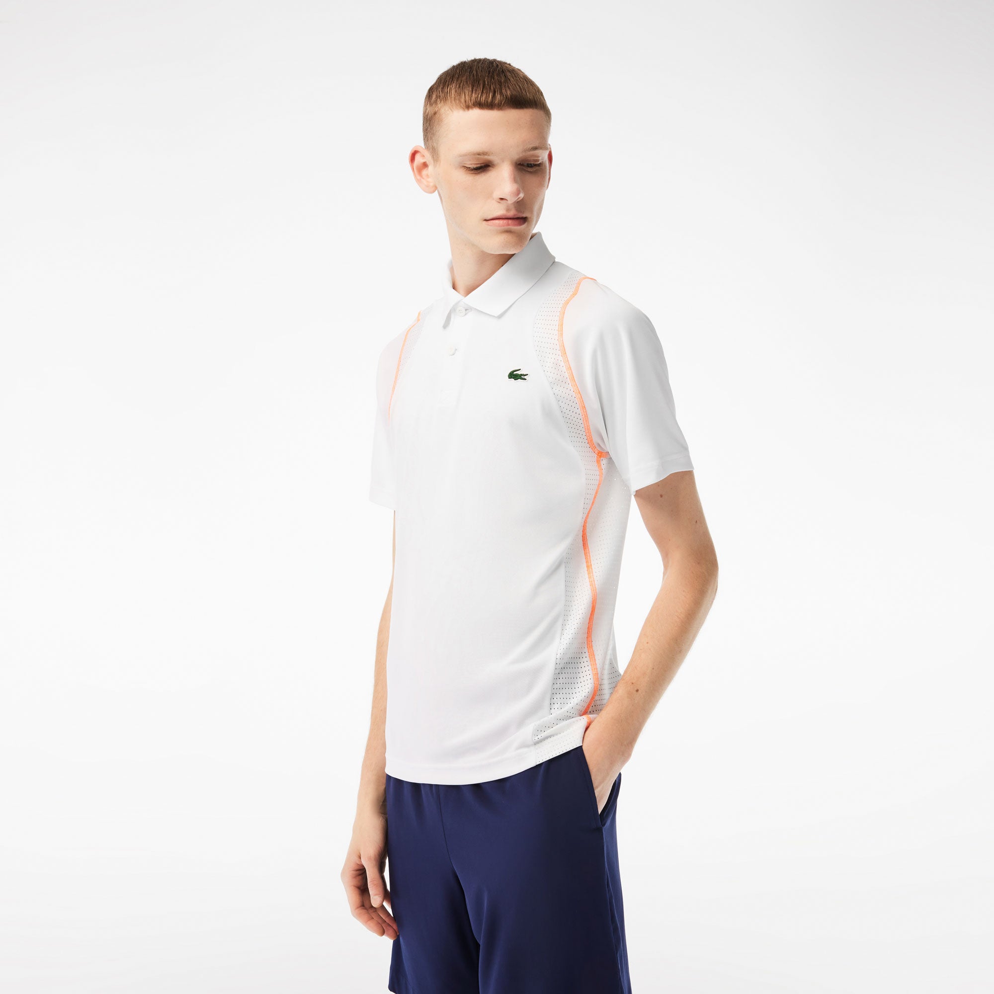 Lacoste Ultra Dry Men's Pique Tennis Polo