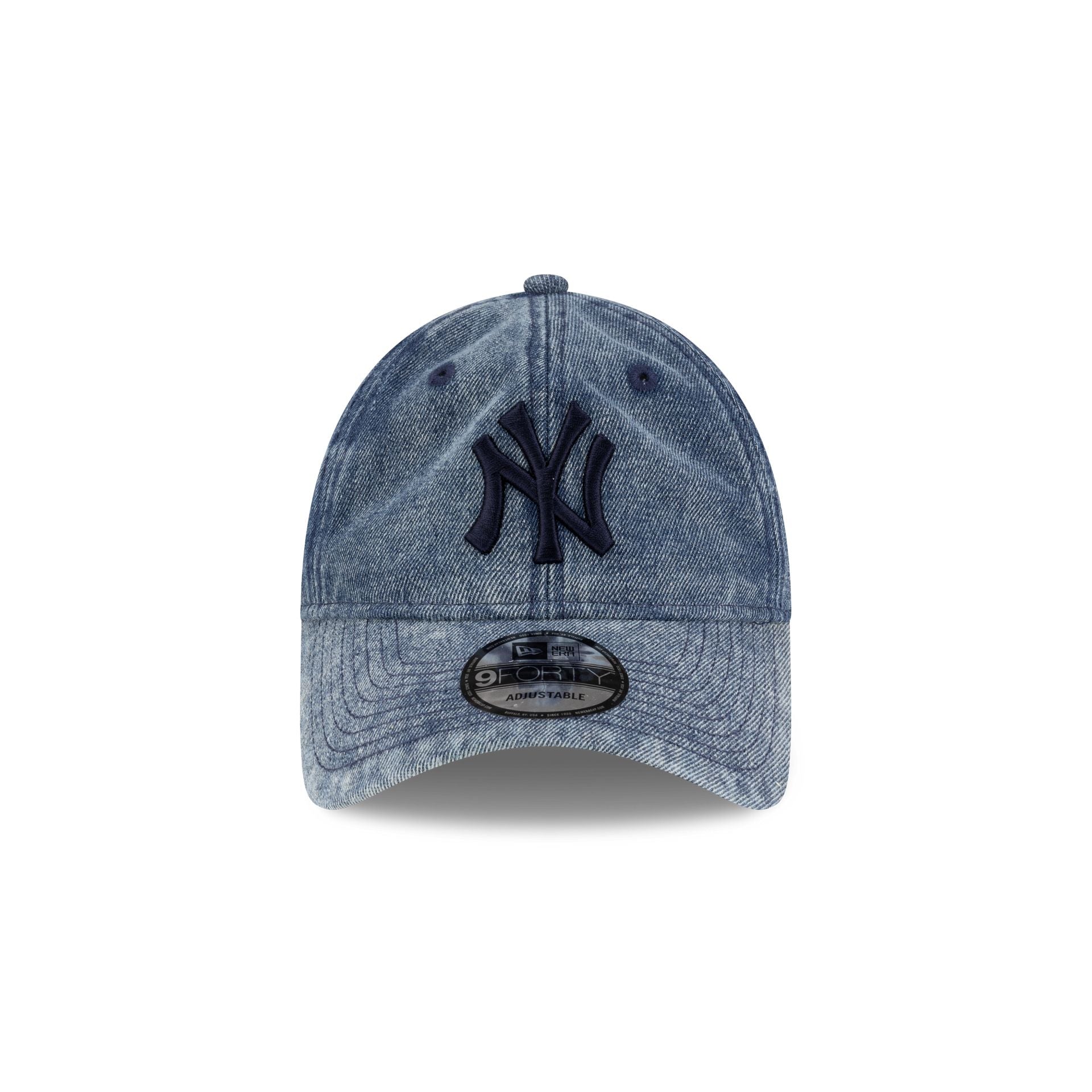 New York Yankees Blue Denim 9FORTY Adjustable Hat、mySite、vikingsvslions