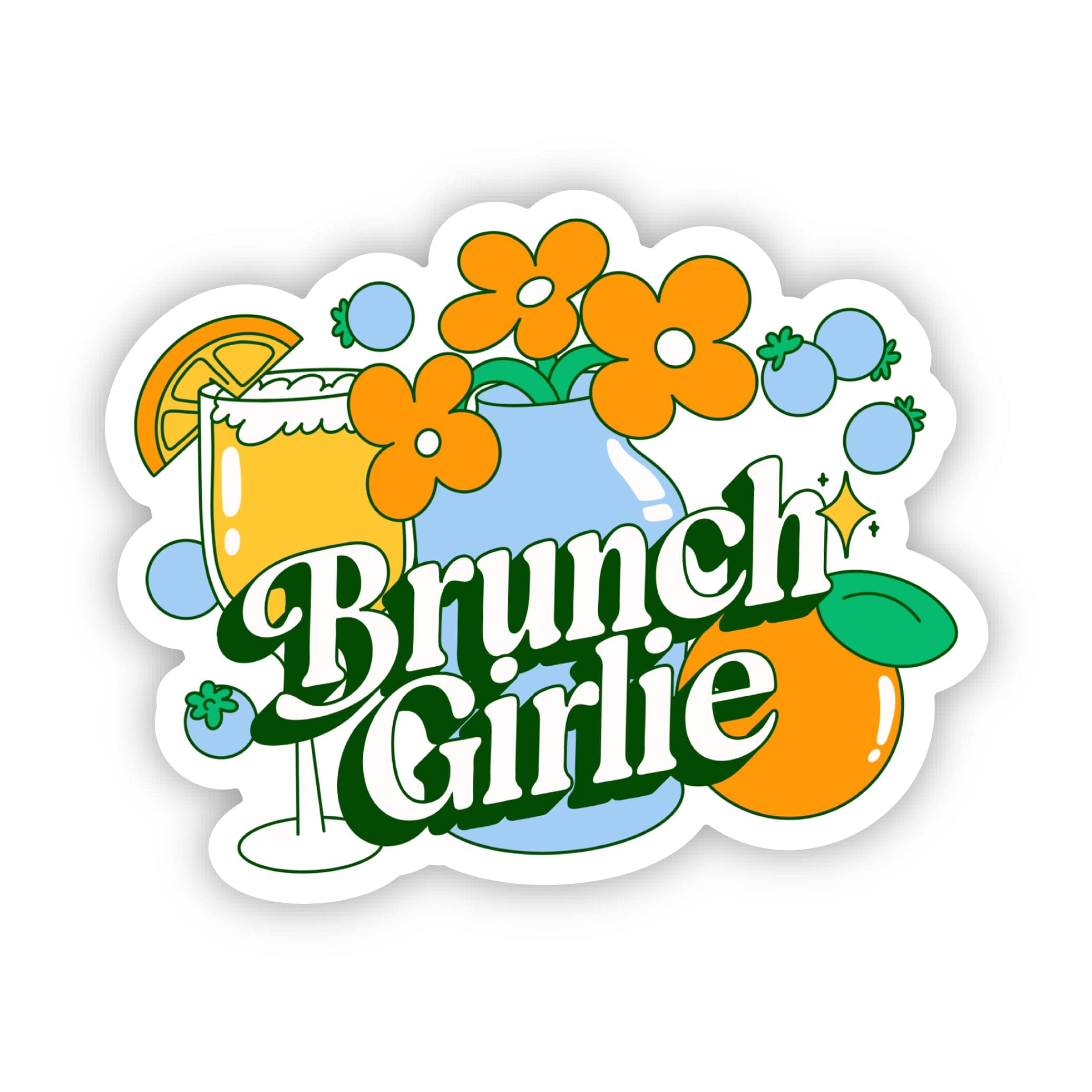  Brunch Girlie Cocktail Sticker、mySite、elrpsem3k