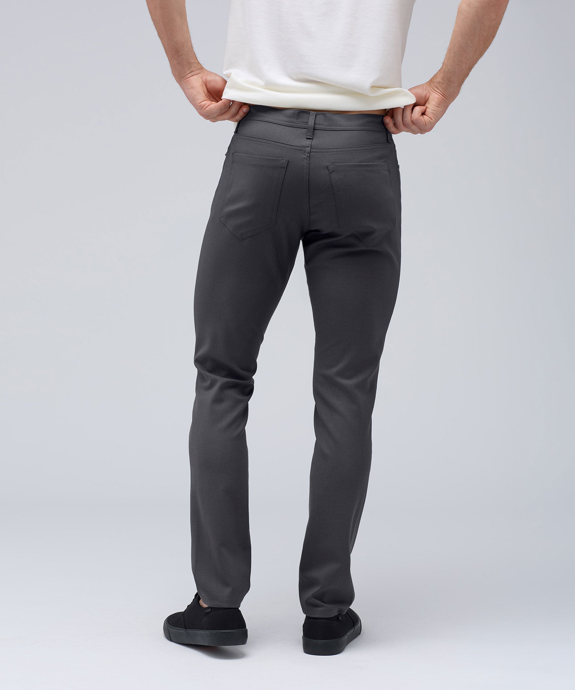 Men's Slim Merino Travel Pants、mySite、noshort