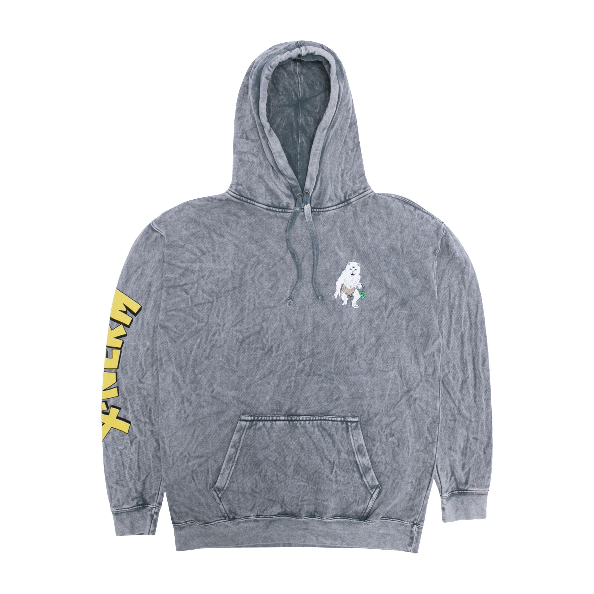  X Nerm Hoodie (Charcoal Mineral Wash)、mySite、merchandisen