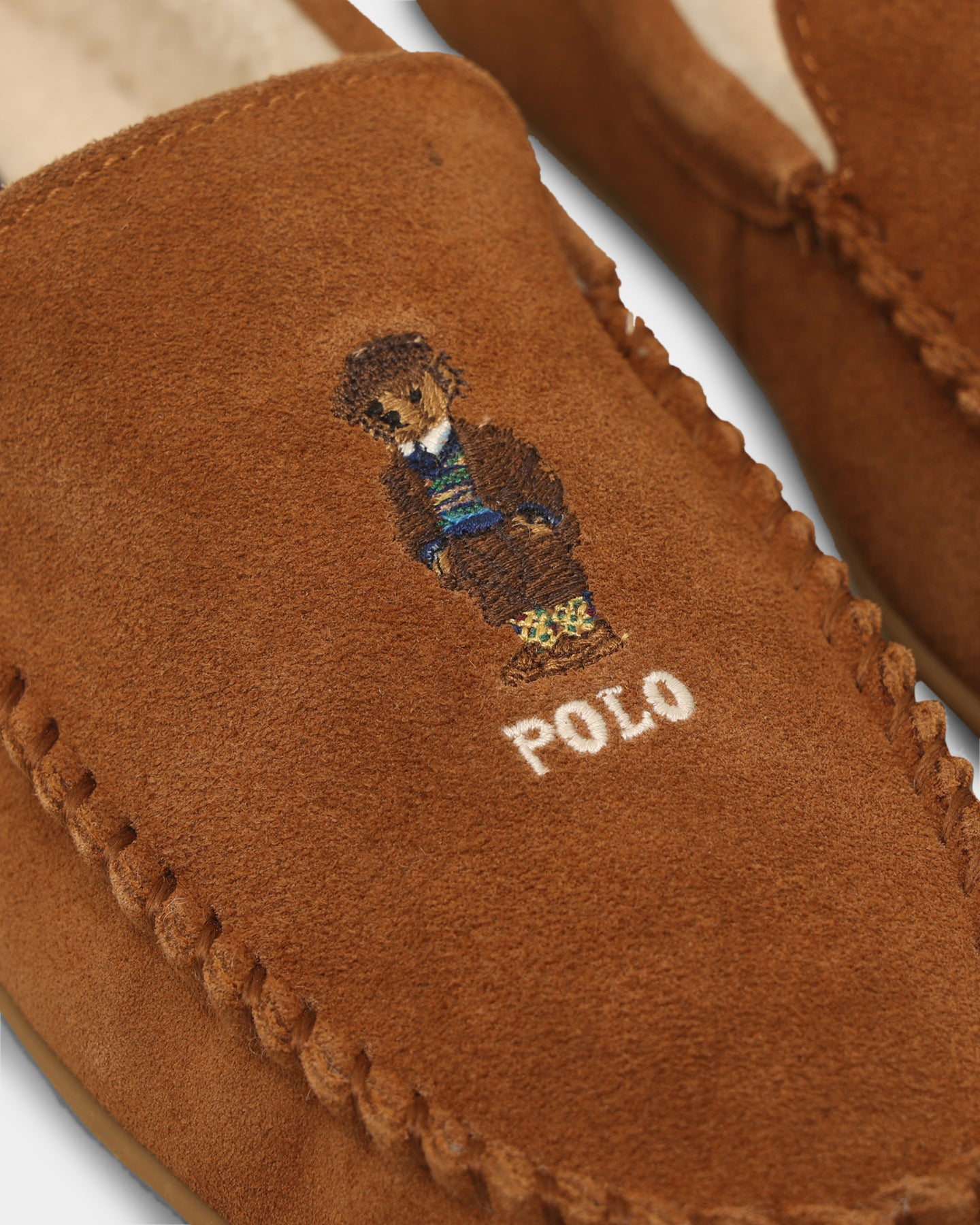 Polo Ralph Lauren Collins Bear Slipper SNF Suede、mySite、zt4zffjzw