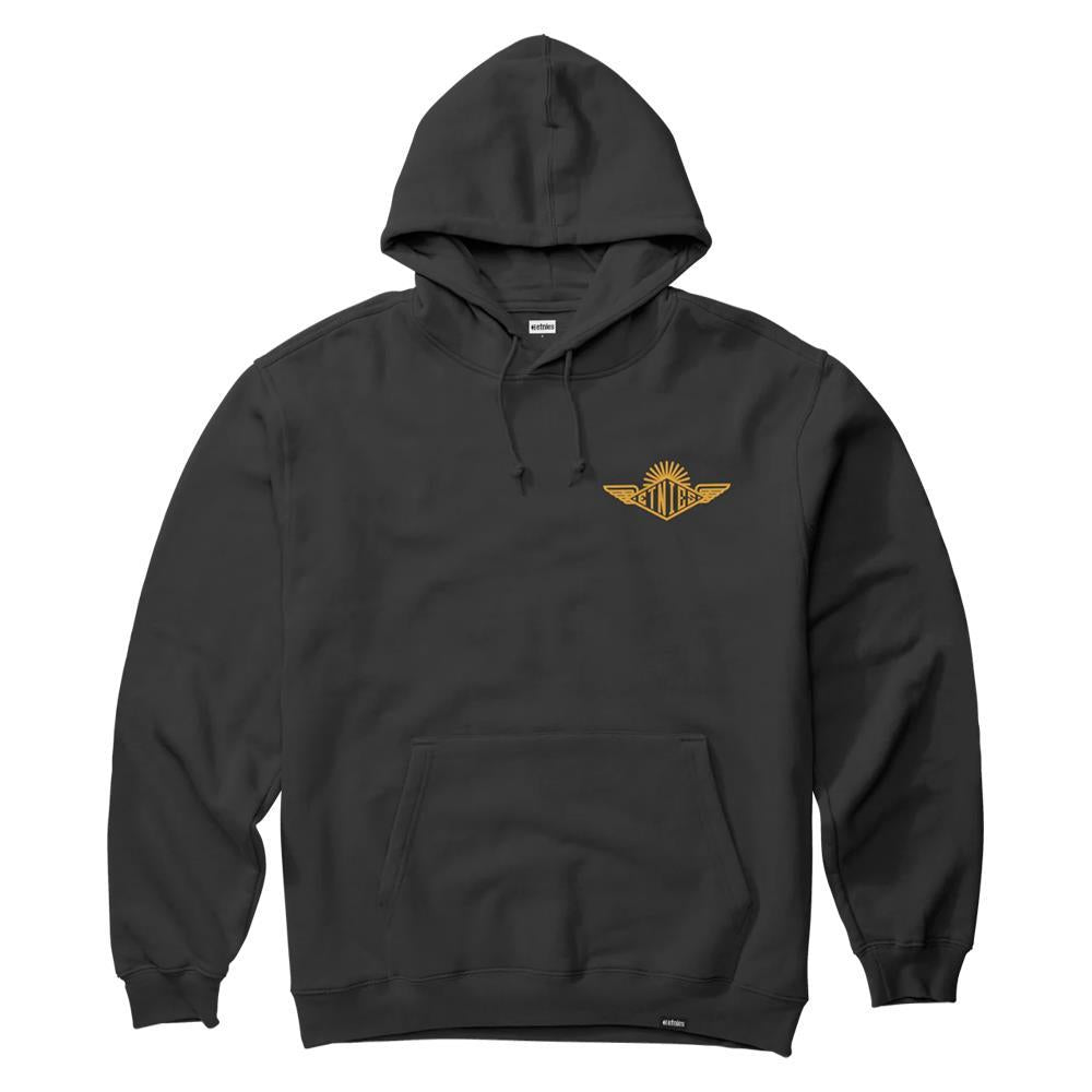  Etnies Wings Pullover Hoodie - Black、mySite、merchandisen