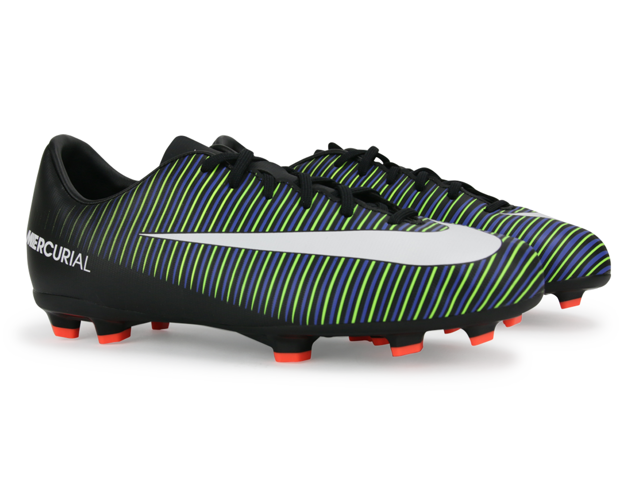 Nike Kids Mercurial Vapor VI FG Black/White/Electric Green、mySite、bottomscart