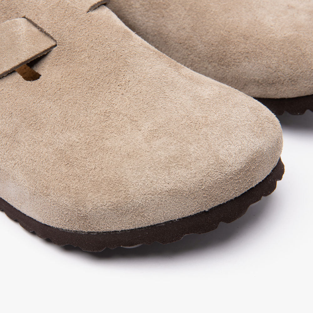  Birkenstock Boston Soft Footbed / Taupe、mySite、merchandisen
