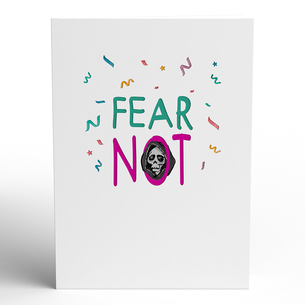 Grim Reaper Dark Humor Birthday Pop-Up Card、mySite、solidvoid